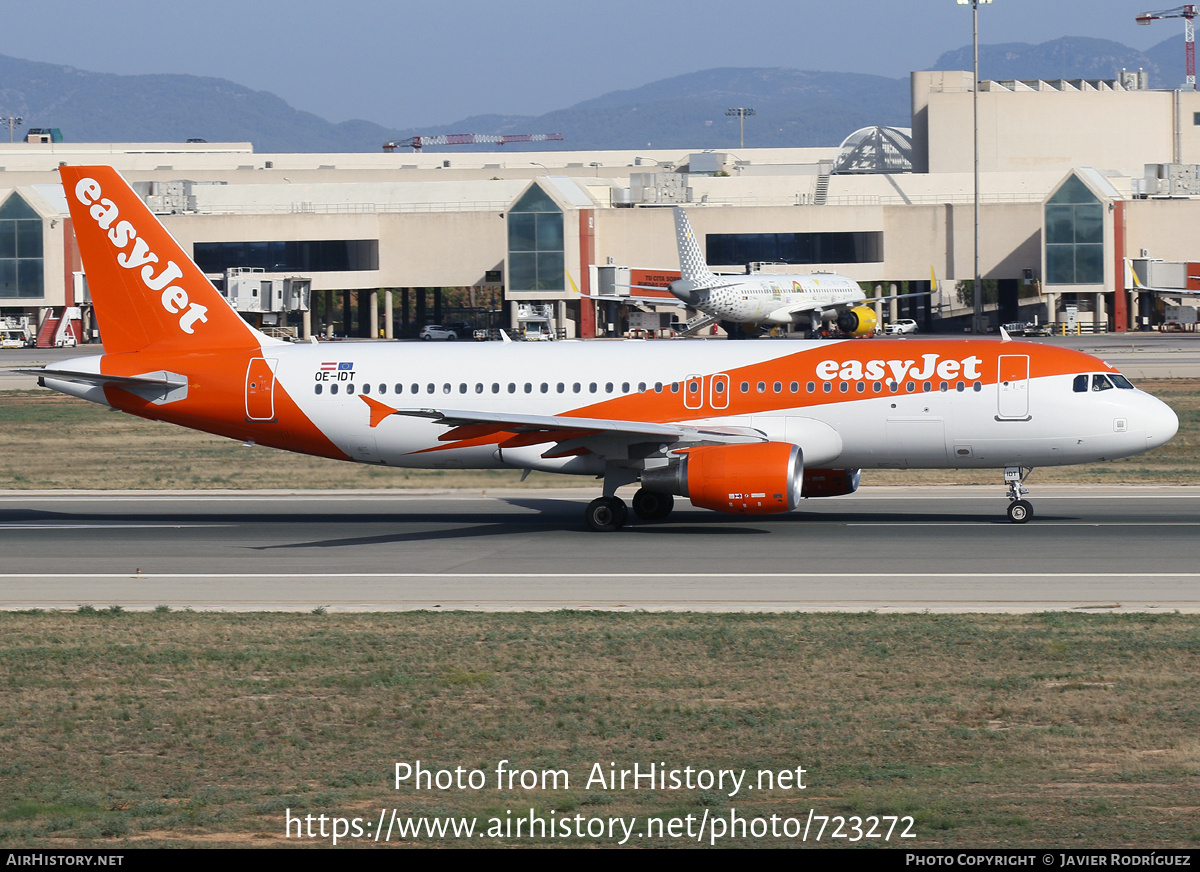 Aircraft Photo of OE-IDT | Airbus A320-214 | EasyJet | AirHistory.net #723272