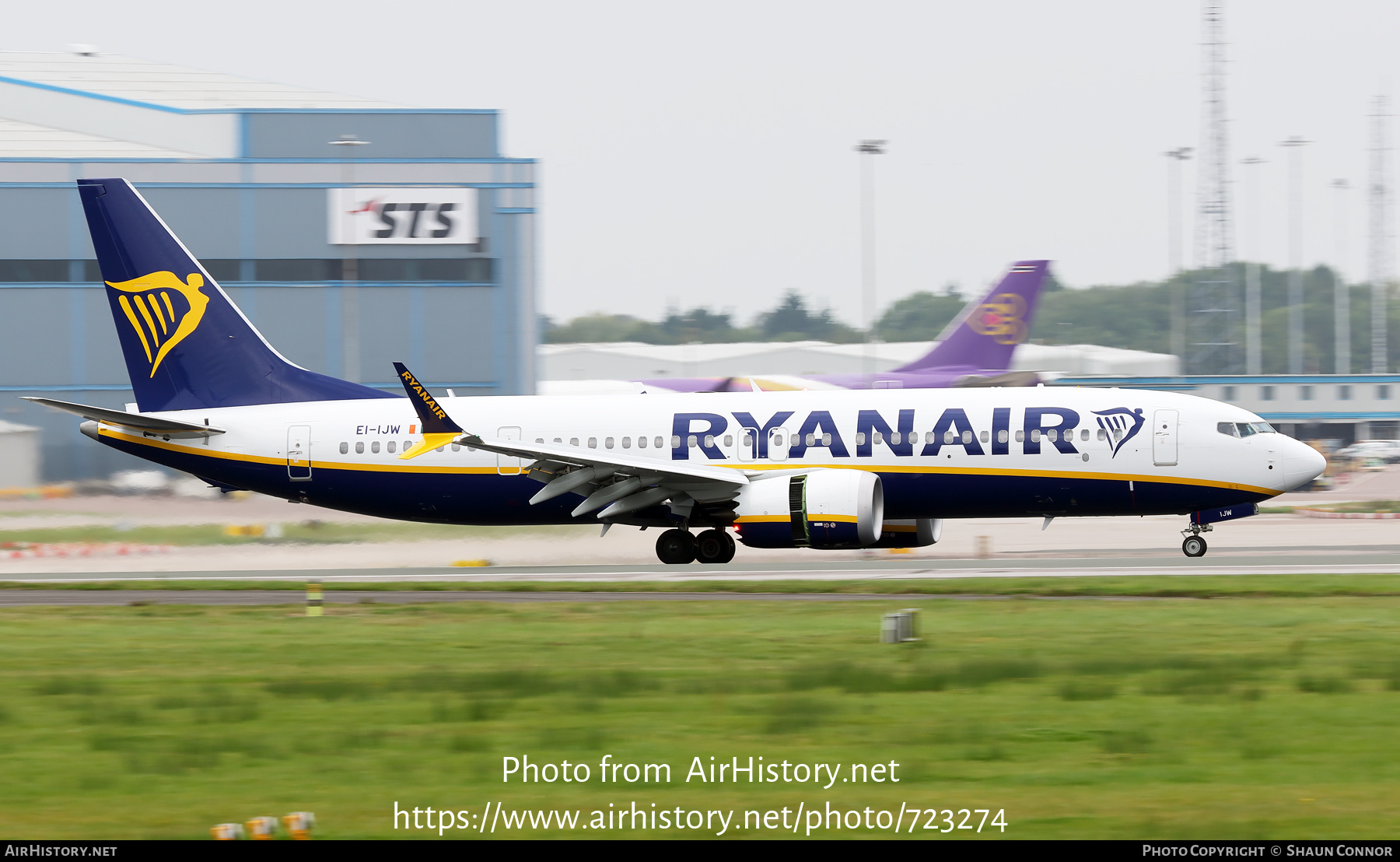 Aircraft Photo of EI-IJW | Boeing 737-8200 Max 200 | Ryanair | AirHistory.net #723274