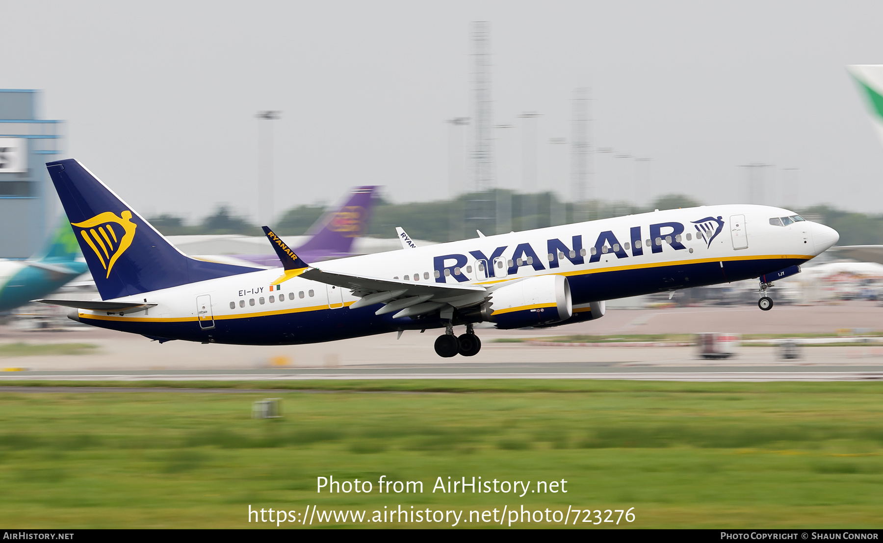 Aircraft Photo of EI-IJY | Boeing 737-8200 Max 200 | Ryanair | AirHistory.net #723276