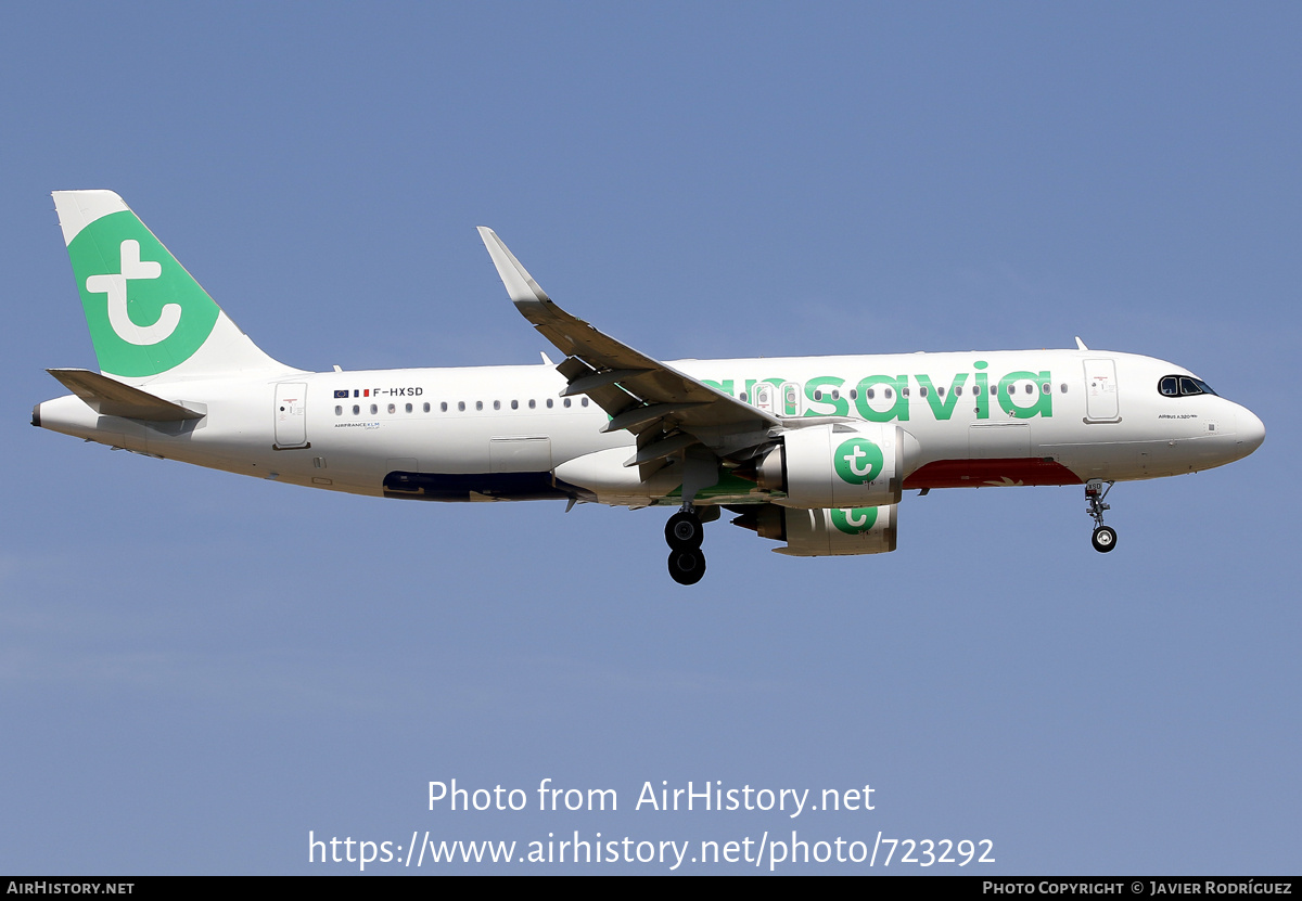 Aircraft Photo of F-HXSD | Airbus A320-252N | Transavia | AirHistory.net #723292