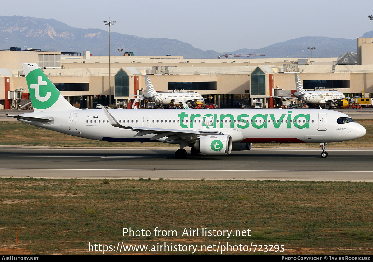 Aircraft Photo of PH-YHX | Airbus A321-252NX | Transavia | AirHistory.net #723295