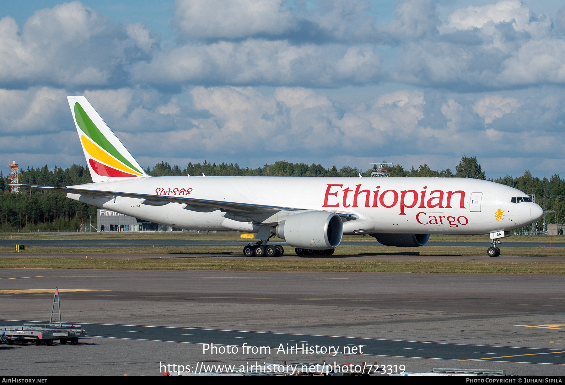 Aircraft Photo of ET-BAA | Boeing 777-F6N | Ethiopian Airlines Cargo | AirHistory.net #723319