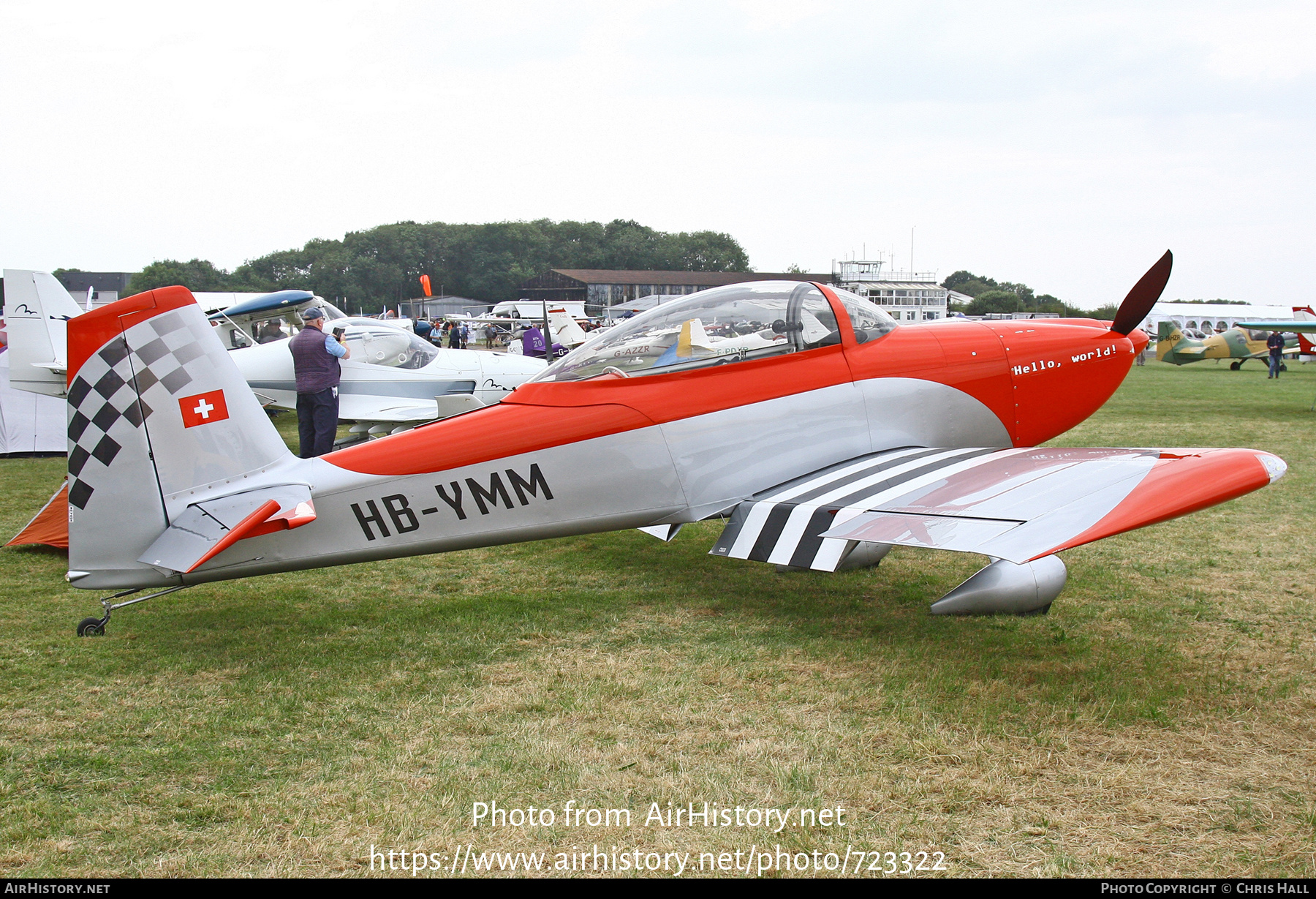 Aircraft Photo of HB-YMM | Van's RV-6 | AirHistory.net #723322