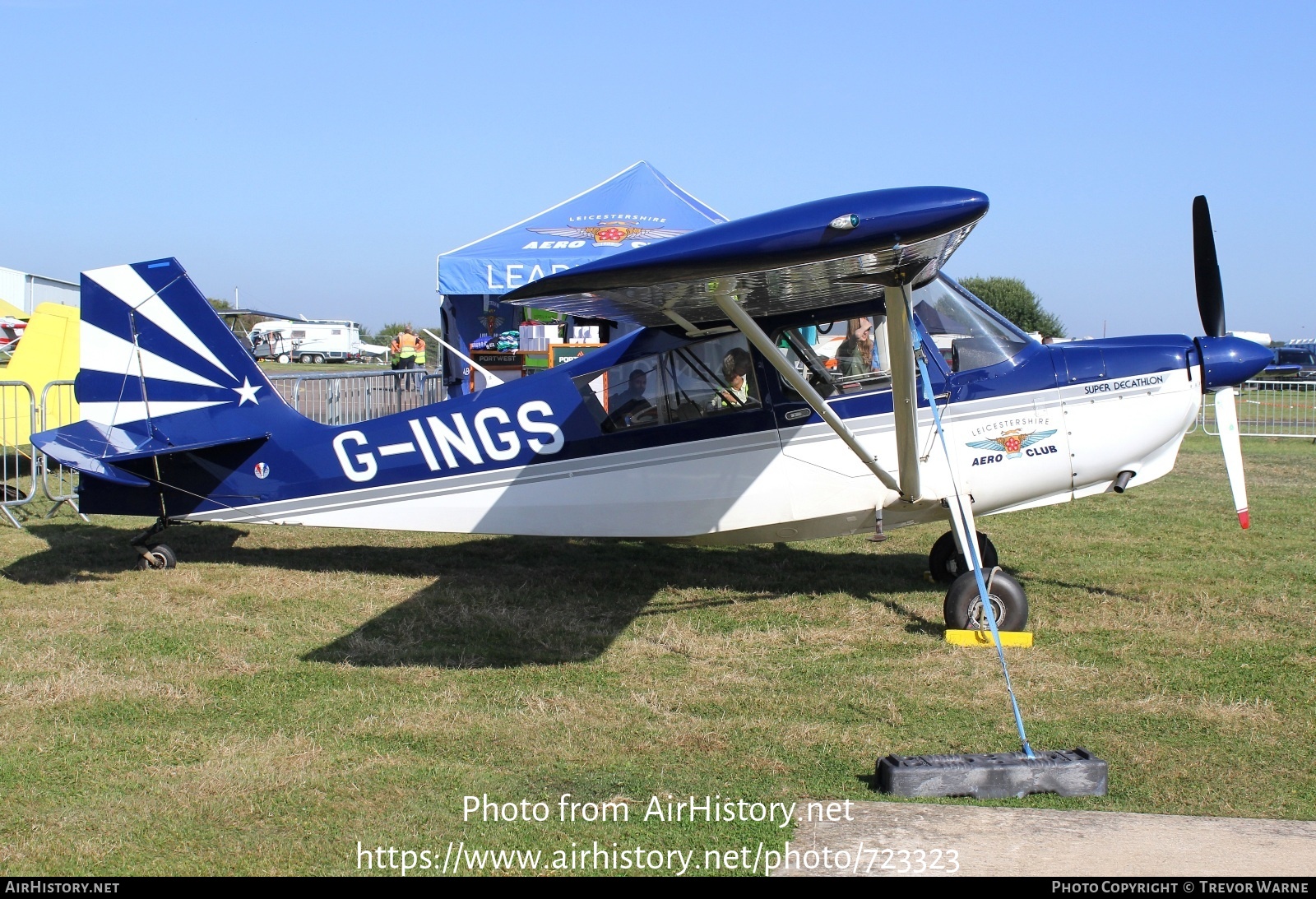 Aircraft Photo of G-INGS | American Champion 8KCAB-180 Super Decathlon | Leicestershire Aero Club | AirHistory.net #723323