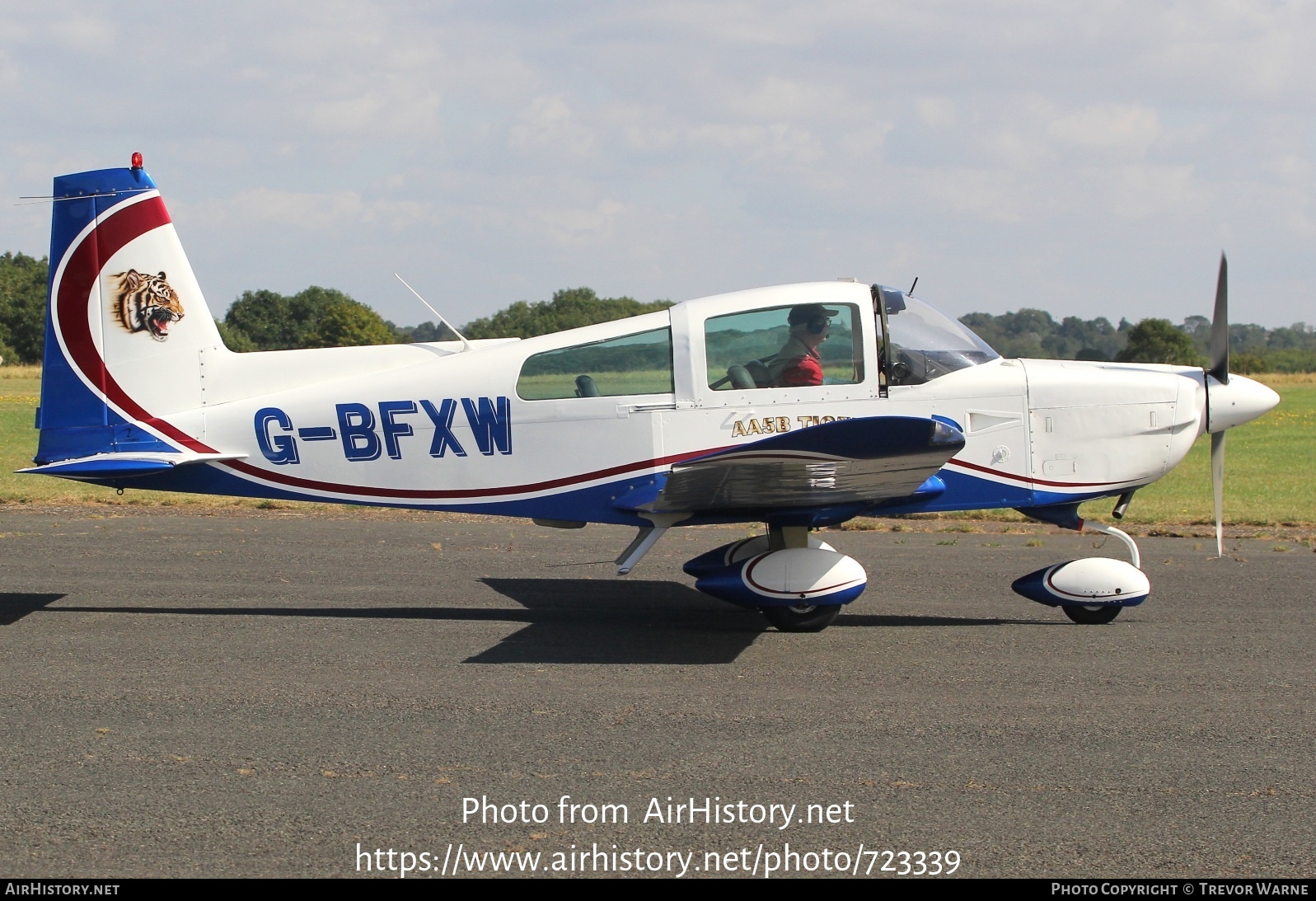 Aircraft Photo of G-BFXW | Grumman American AA-5B Tiger | AirHistory.net #723339