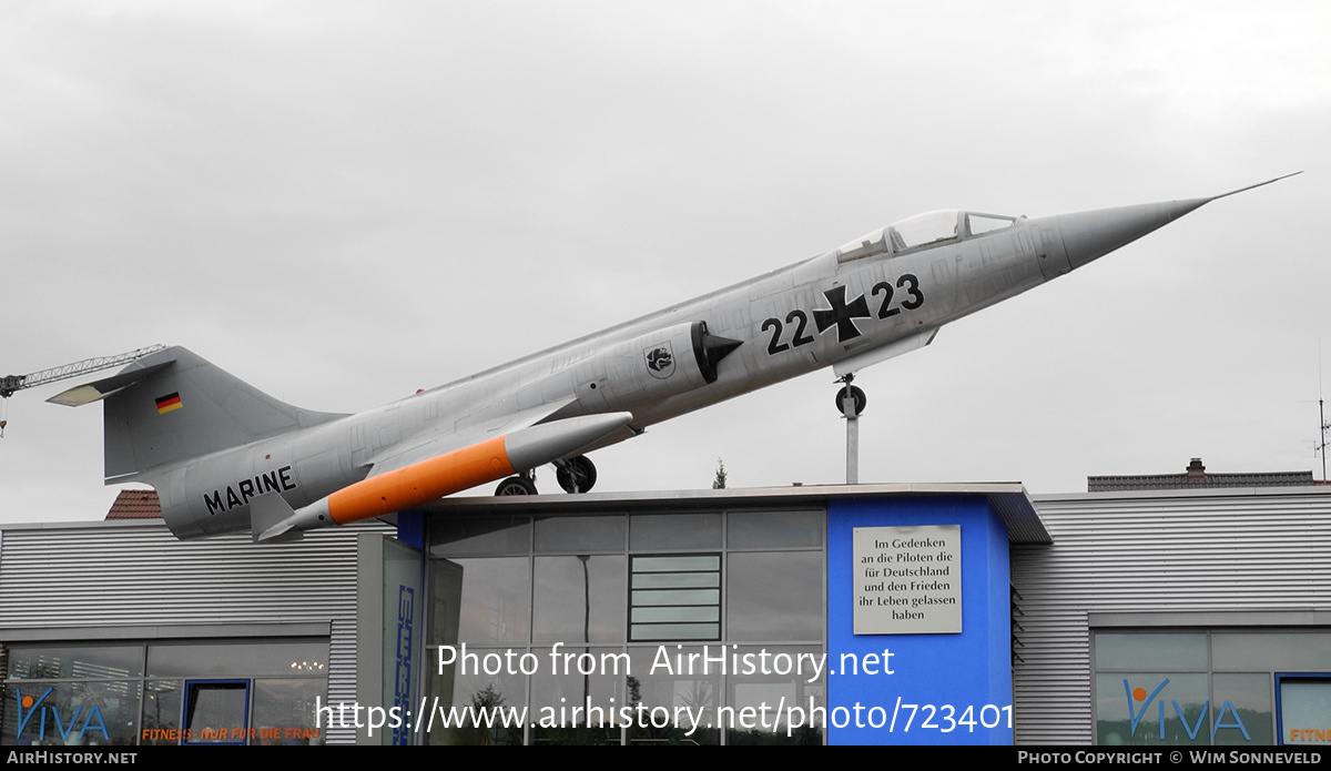 Aircraft Photo of 2223 | Lockheed F-104G Starfighter | Germany - Air Force | AirHistory.net #723401