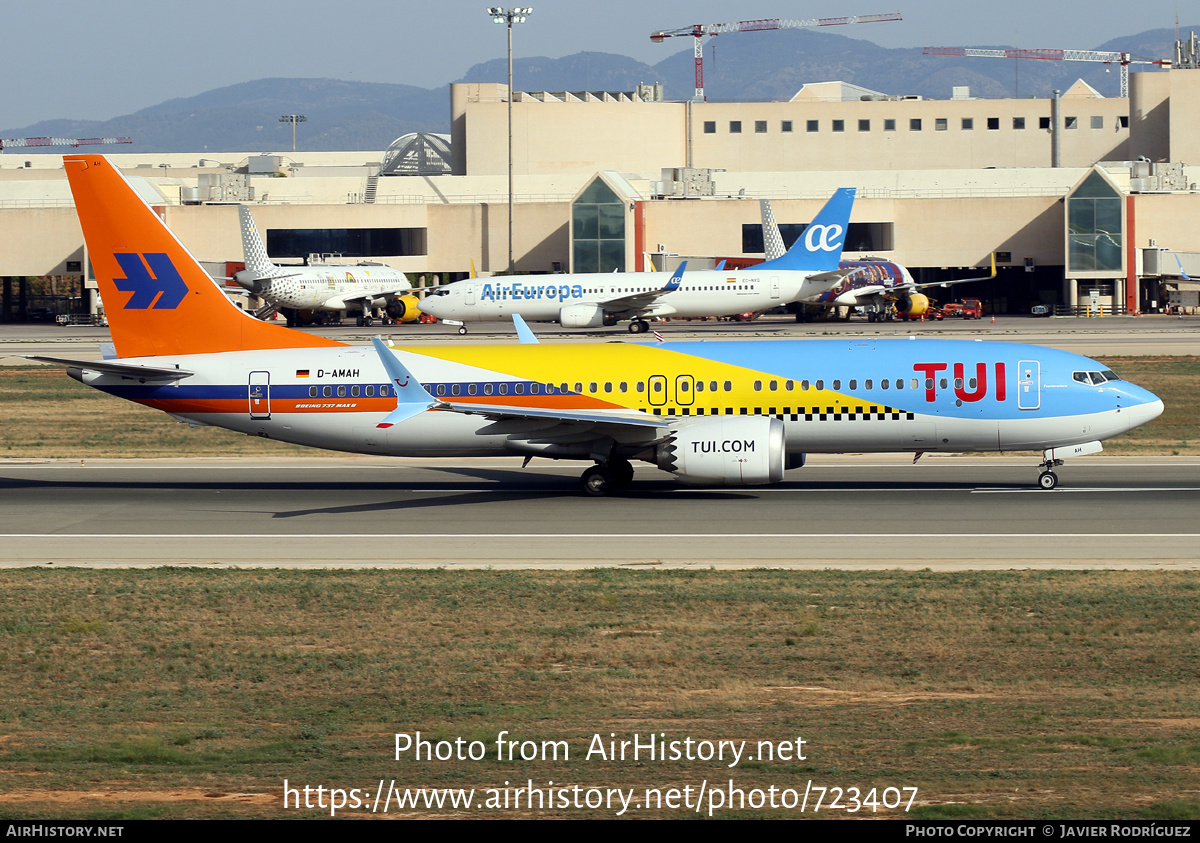 Aircraft Photo of D-AMAH | Boeing 737-8 Max 8 | TUI | Hapag-Lloyd | AirHistory.net #723407