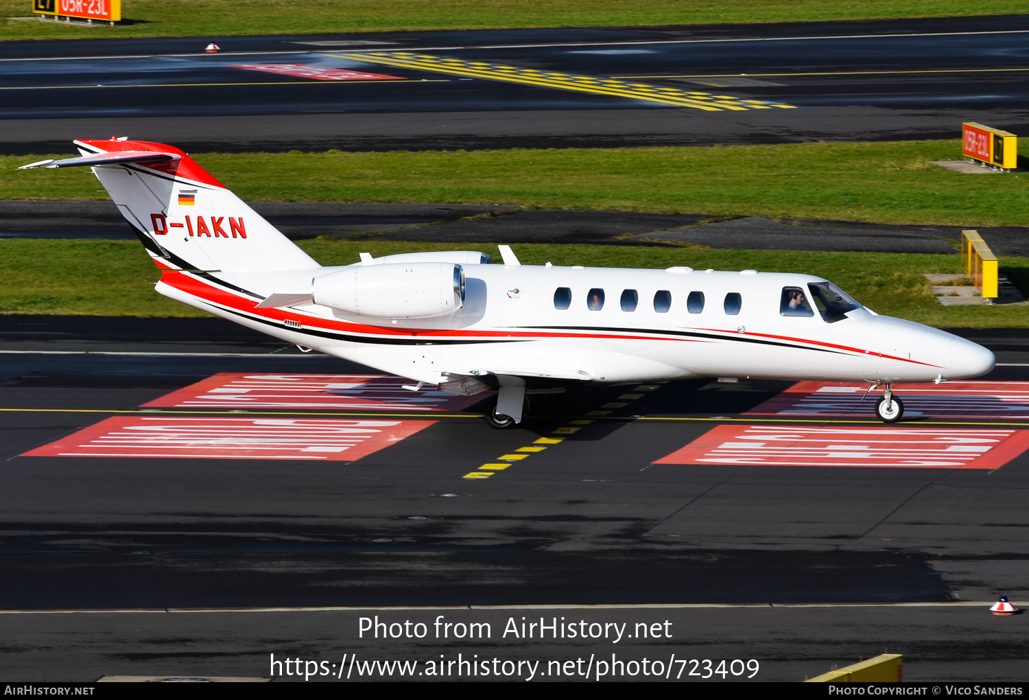 Aircraft Photo of D-IAKN | Cessna 525A CitationJet CJ2+ | AirHistory.net #723409