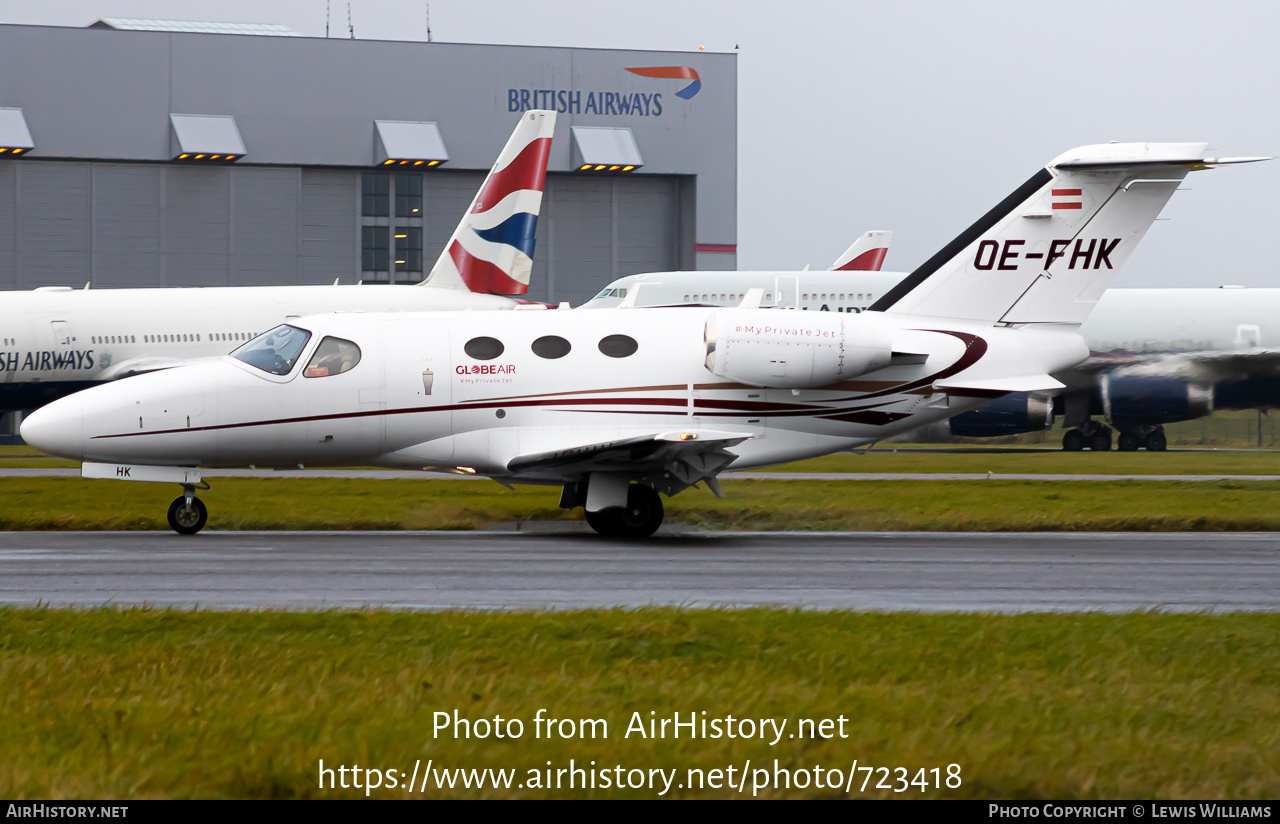 Aircraft Photo of OE-FHK | Cessna 510 Citation Mustang | GlobeAir | AirHistory.net #723418