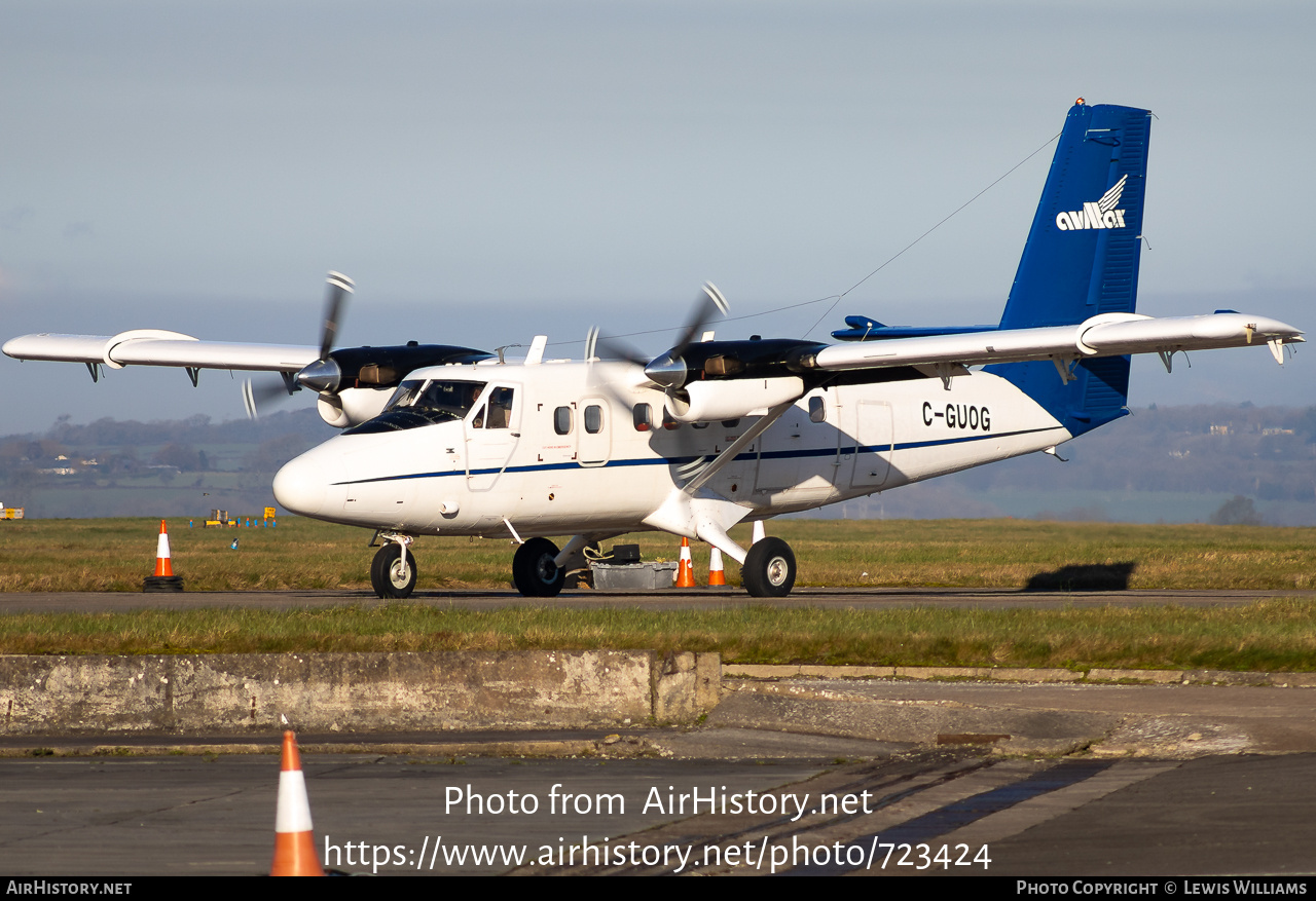 Aircraft Photo of C-GUOG | De Havilland Canada DHC-6-300 Twin Otter | Avmax Aircraft Leasing | AirHistory.net #723424