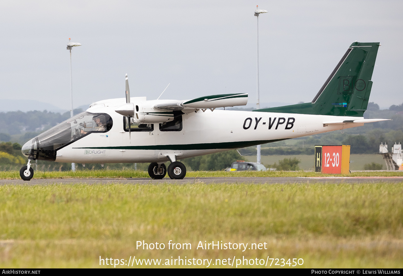 Aircraft Photo of OY-VPB | Partenavia P-68 Observer 2 | Bioflight | AirHistory.net #723450