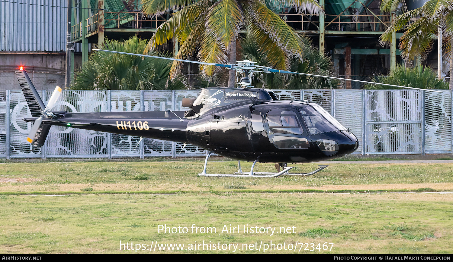 Aircraft Photo of HI1106 | Aerospatiale AS-350B Ecureuil | AirHistory.net #723467