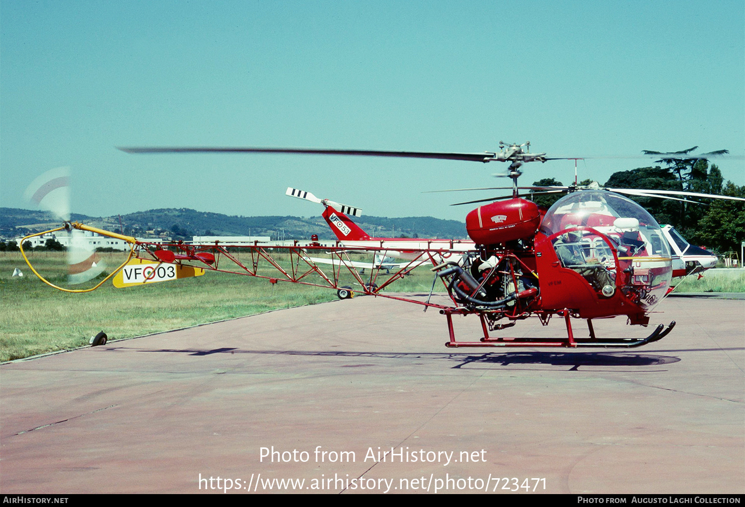 Aircraft Photo of I-VFEM / VF-03 | Agusta AB-47G-3B-1 | Italy - Vigili del Fuoco | AirHistory.net #723471