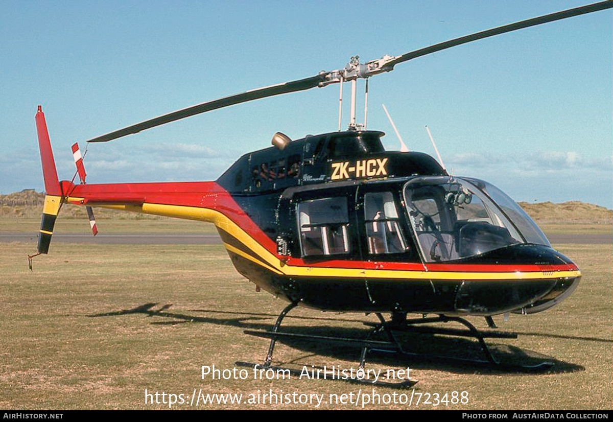 Aircraft Photo of ZK-HCX | Bell 206B-3 JetRanger III | AirHistory.net #723488