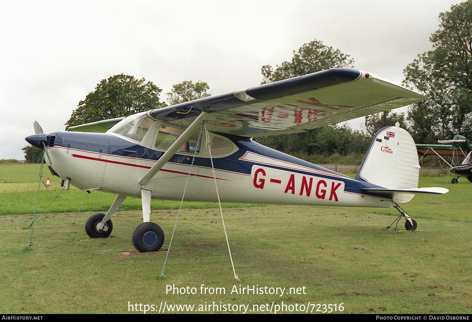 Aircraft Photo of G-ANGK | Cessna 140 | AirHistory.net #723516