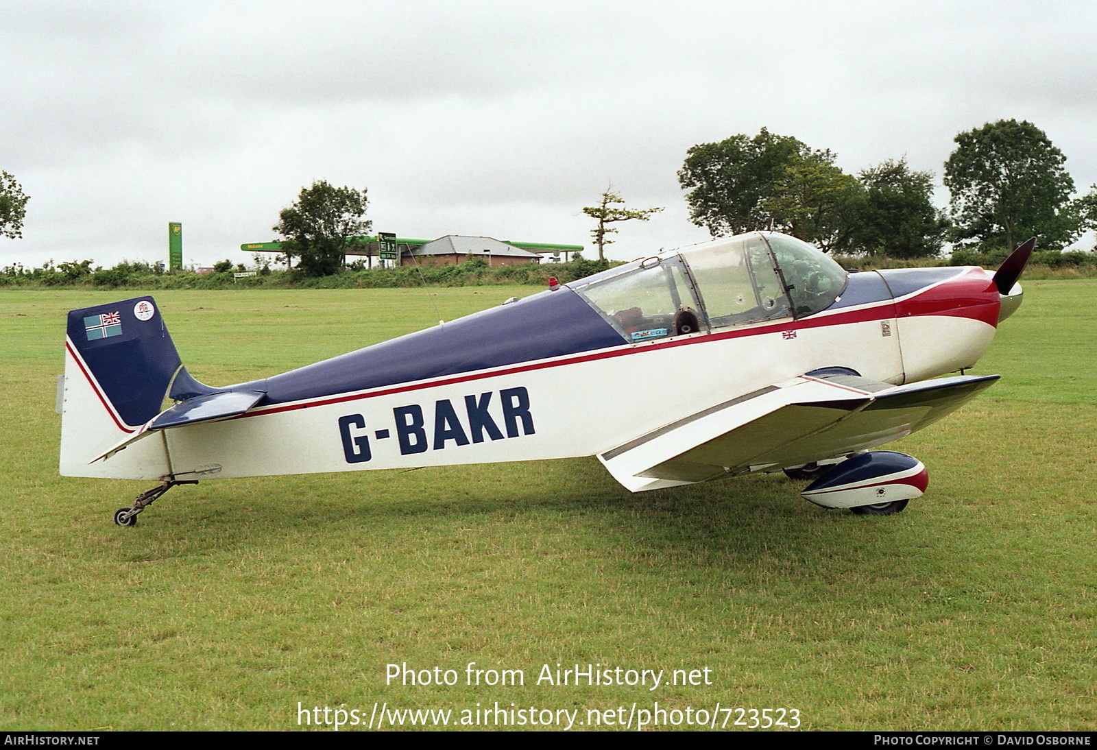 Aircraft Photo of G-BAKR | SAN Jodel D-117 | AirHistory.net #723523