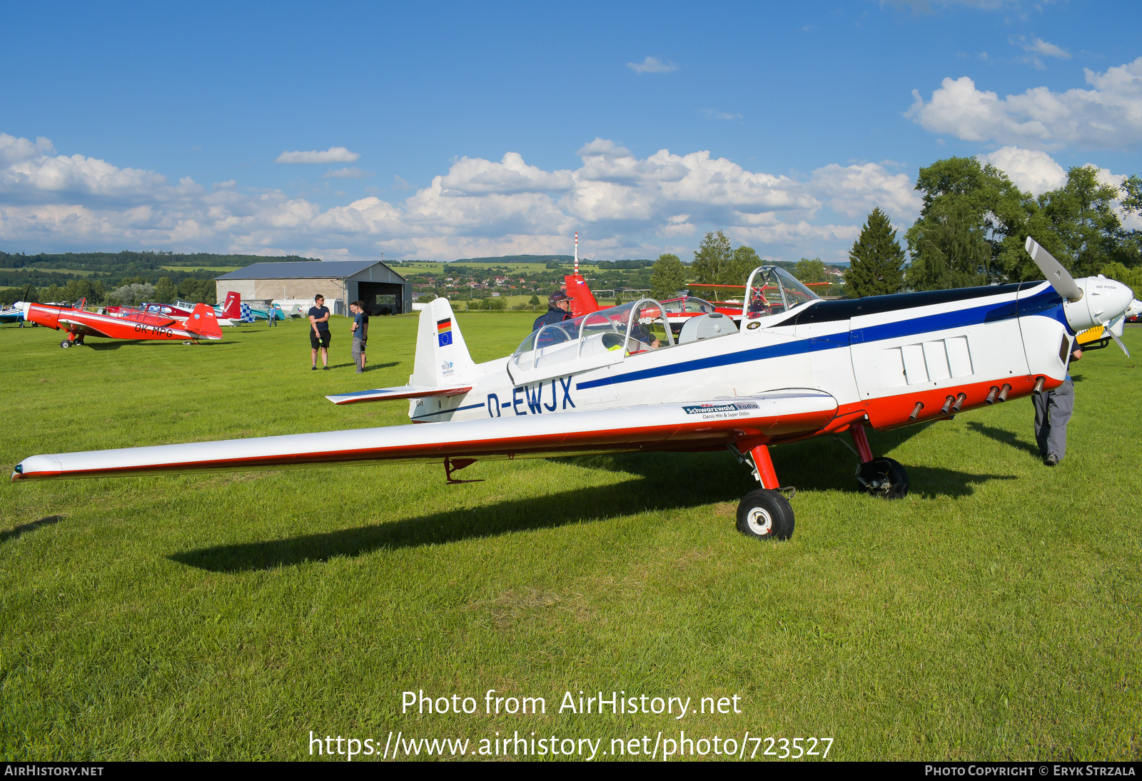 Aircraft Photo of D-EWJX | Zlin Z-526 Trener Master | Dragon Trener-Team | AirHistory.net #723527