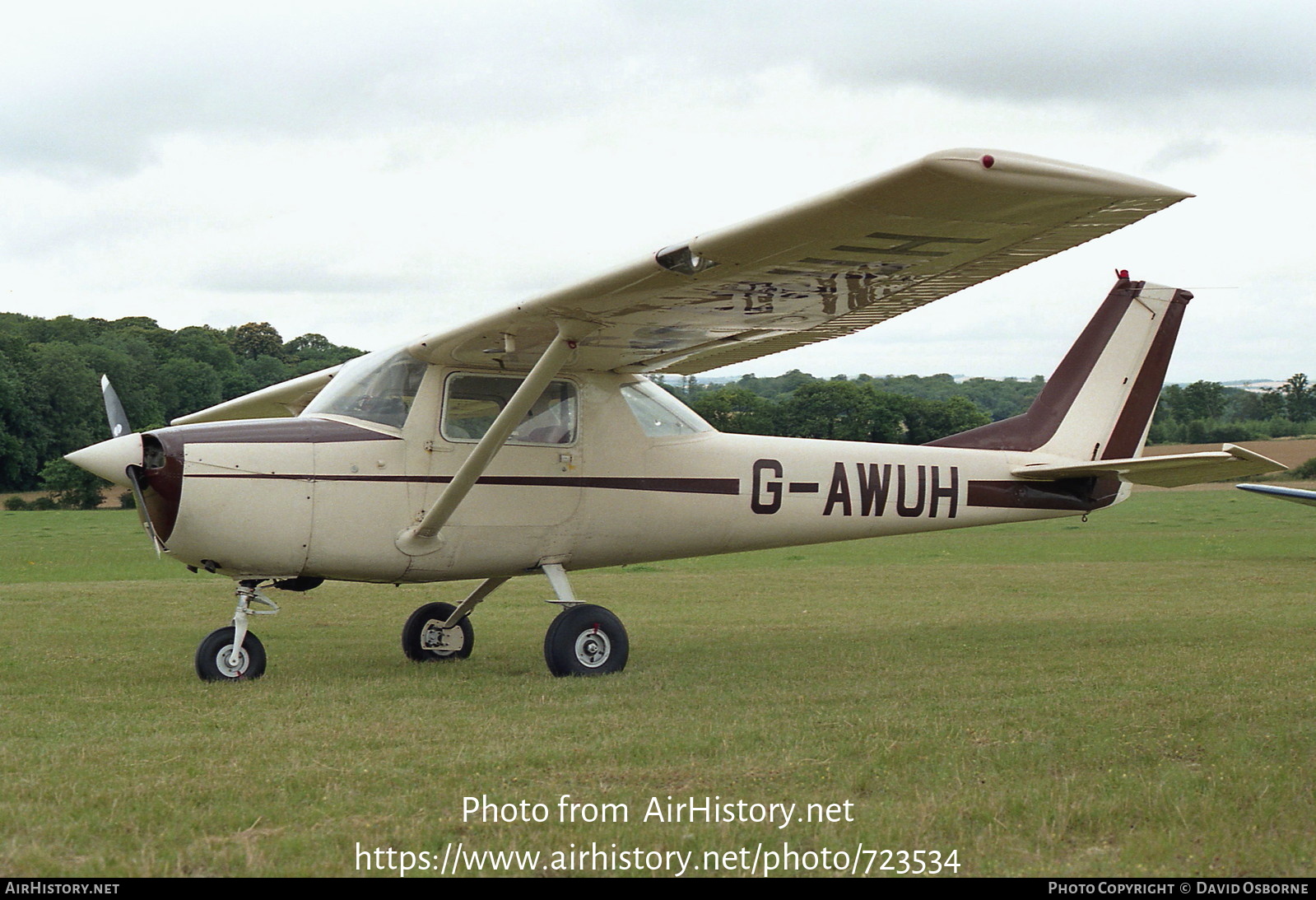 Aircraft Photo of G-AWUH | Reims F150H | AirHistory.net #723534