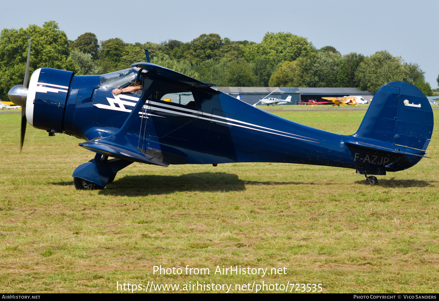 Aircraft Photo of F-AZJP | Beech D17S | AirHistory.net #723535