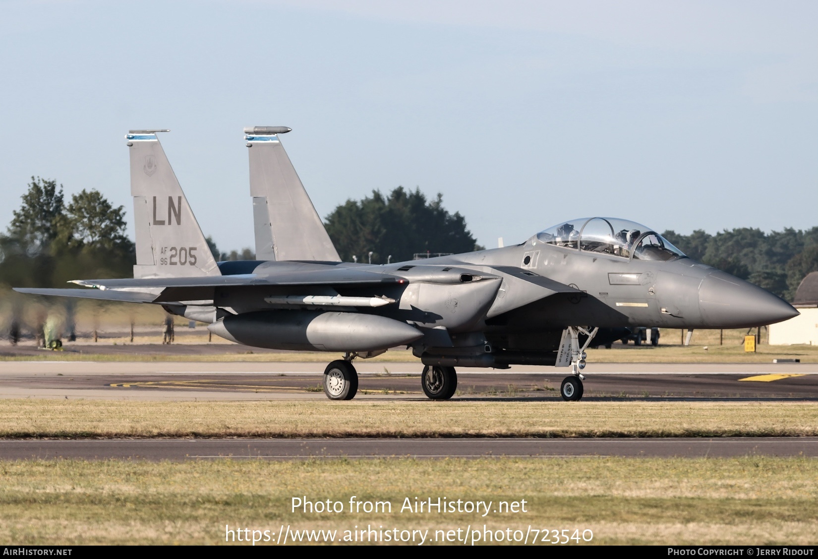 Aircraft Photo of 96-0205 / AF96-205 | Boeing F-15E Strike Eagle | USA - Air Force | AirHistory.net #723540