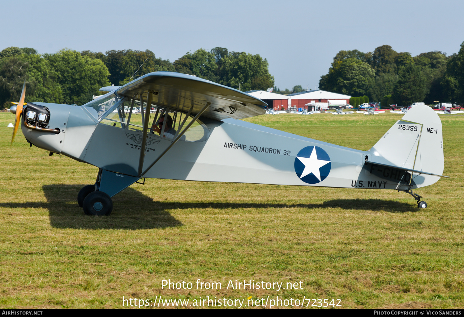 Aircraft Photo of F-GHLQ / 26359 | Piper J-3C-65 Cub | USA - Navy | AirHistory.net #723542