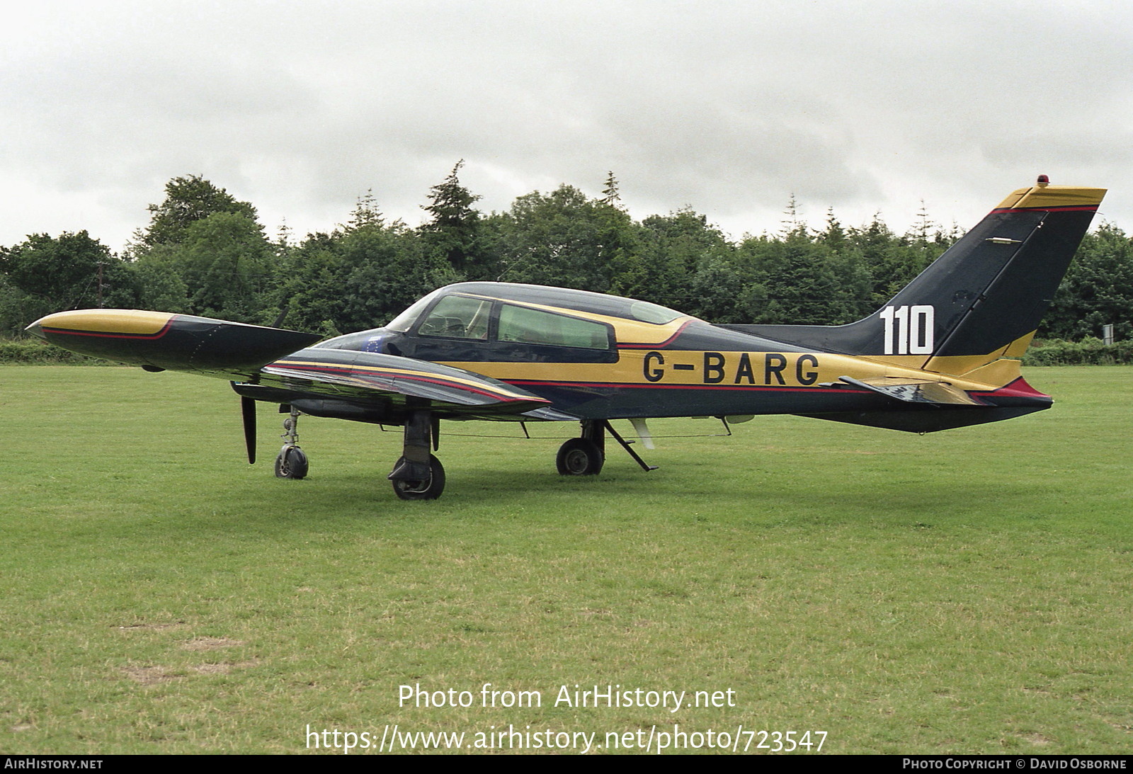 Aircraft Photo of G-BARG | Cessna 310Q | AirHistory.net #723547