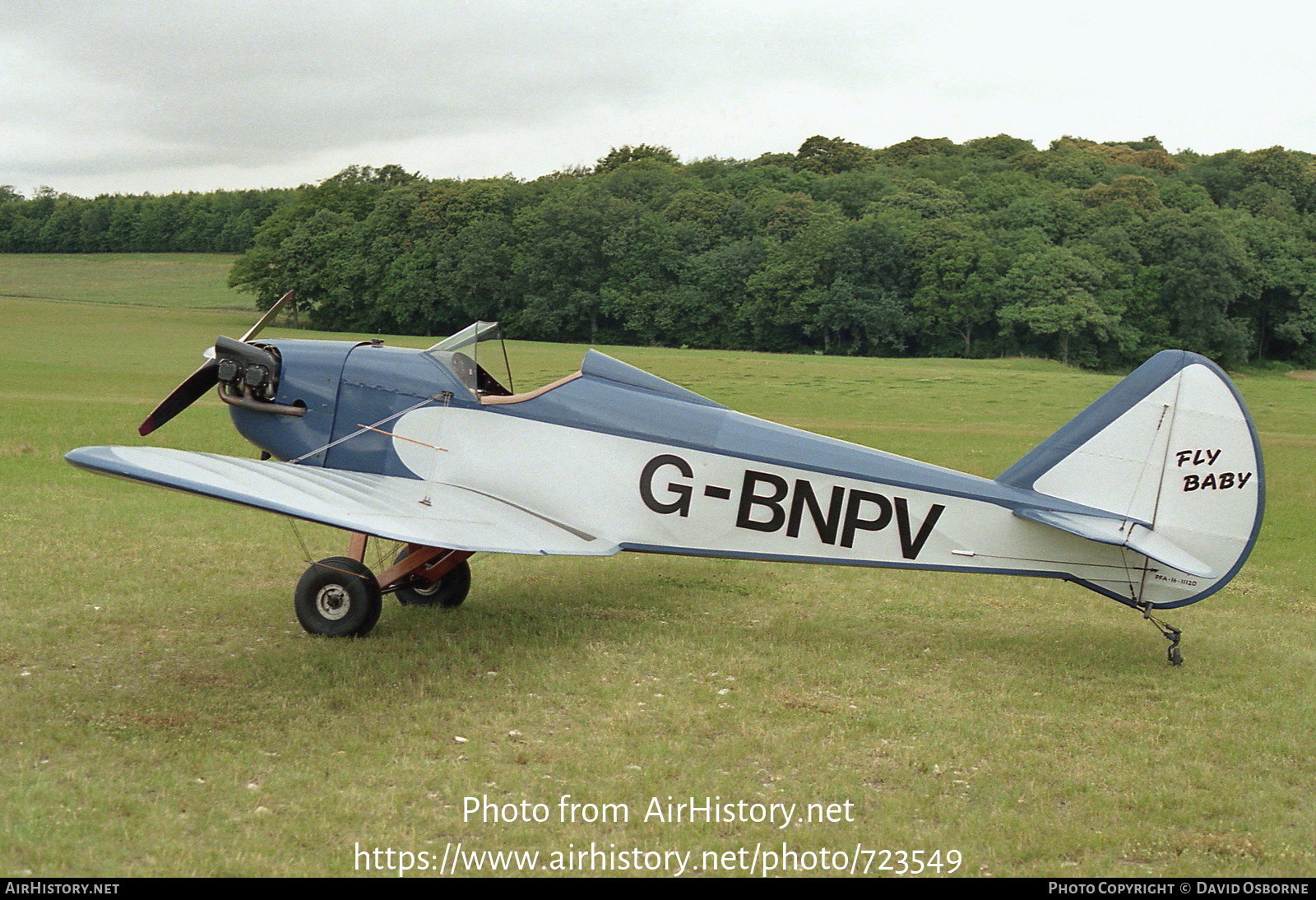 Aircraft Photo of G-BNPV | Bowers Fly Baby 1B | AirHistory.net #723549