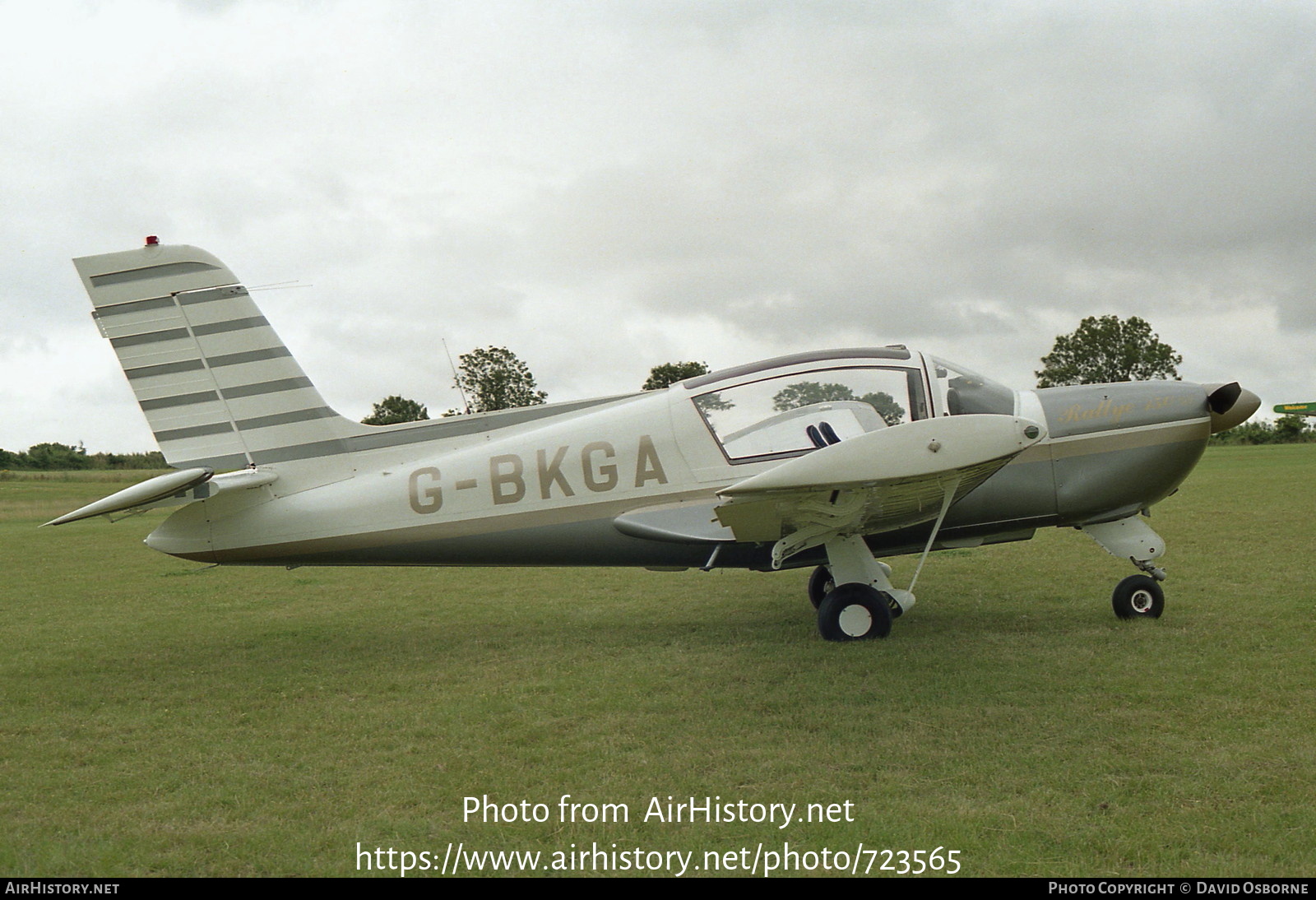 Aircraft Photo of G-BKGA | Socata MS-892E Rallye 150GT | AirHistory.net #723565