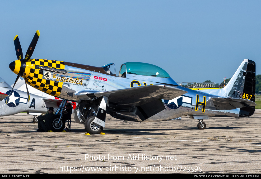 Aircraft Photo of N51LW / 474497 | North American P-51D Mustang | USA - Air Force | AirHistory.net #723595