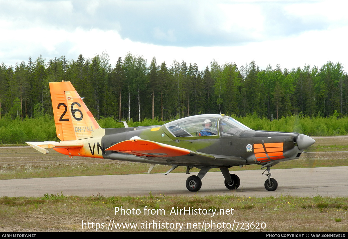 Aircraft Photo of OH-VNA / VN-26 | Valmet L-70 Vinka | Finland - Air Force | AirHistory.net #723620