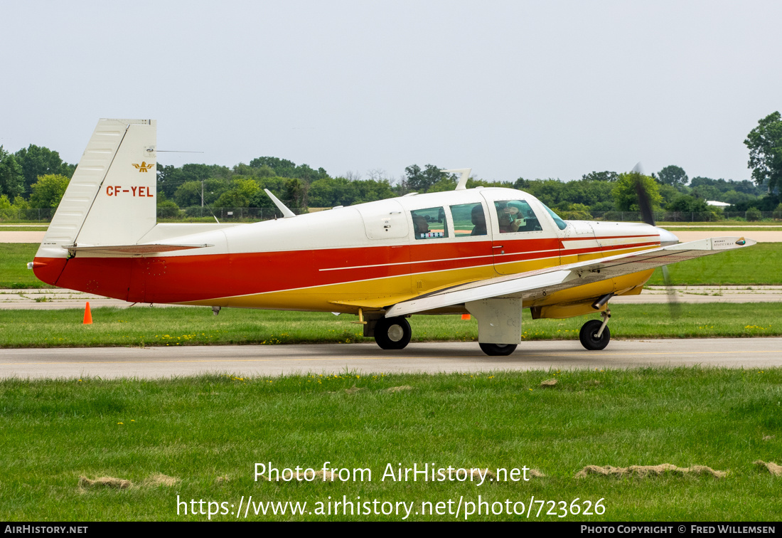 Aircraft Photo of CF-YEL | Mooney M-20G Statesman | AirHistory.net #723626