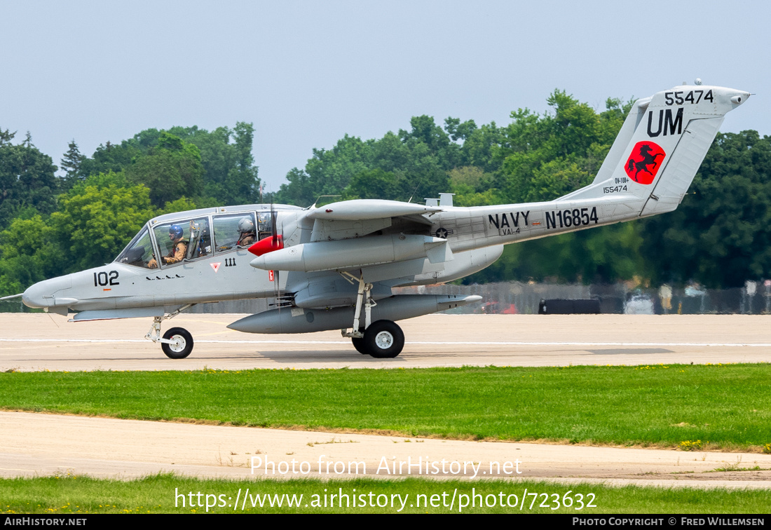 Aircraft Photo of N16854 / 155474 | North American Rockwell OV-10D Bronco | USA - Navy | AirHistory.net #723632