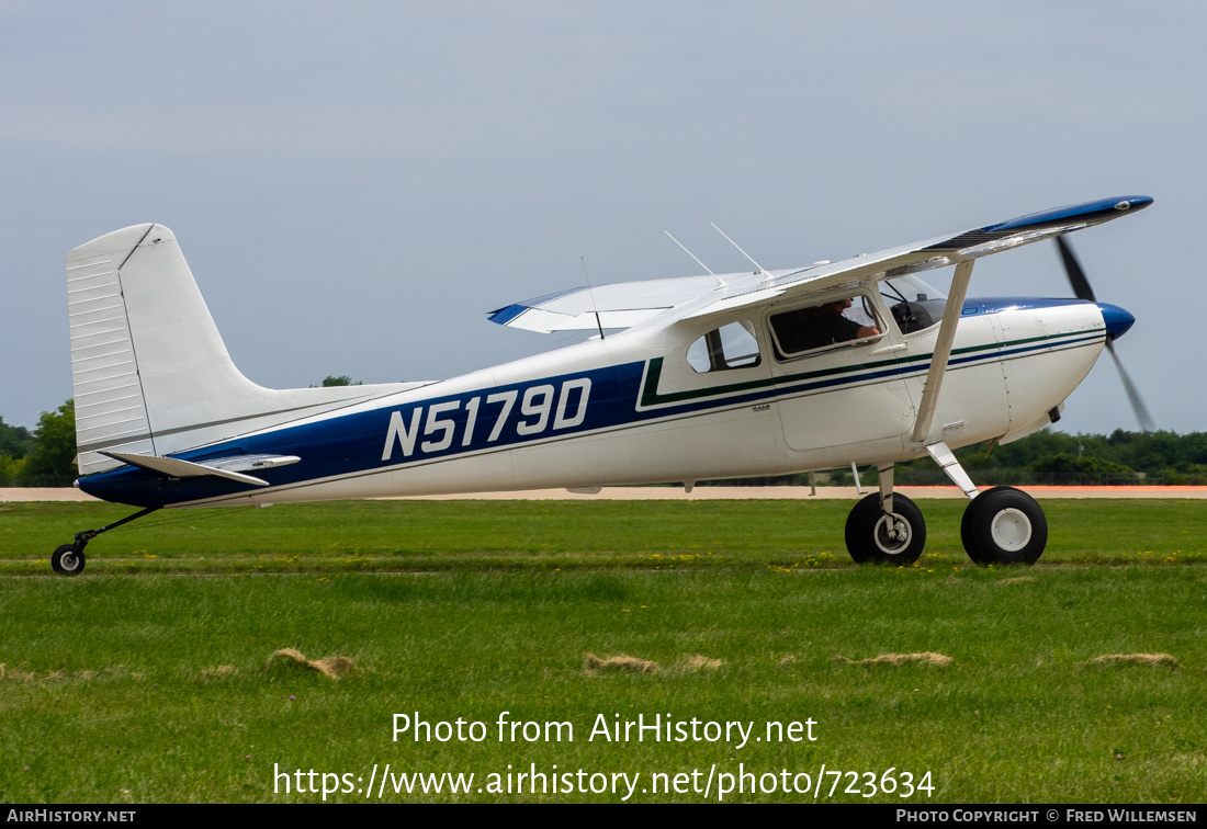 Aircraft Photo of N5179D | Cessna 182A/Taildragger | AirHistory.net #723634