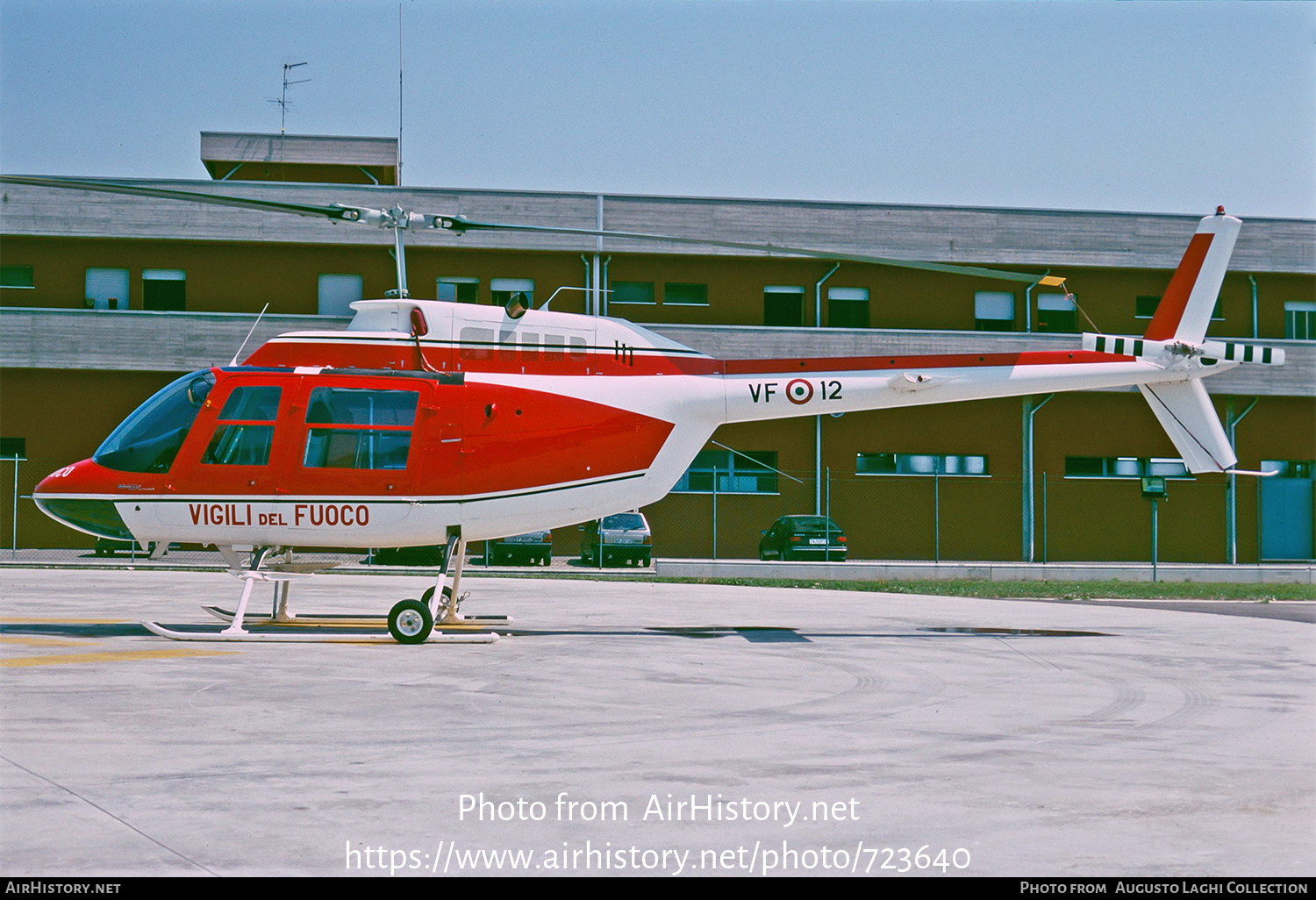 Aircraft Photo of I-VFEQ | Agusta AB-206B Jetranger II | Italy - Vigili del Fuoco | AirHistory.net #723640