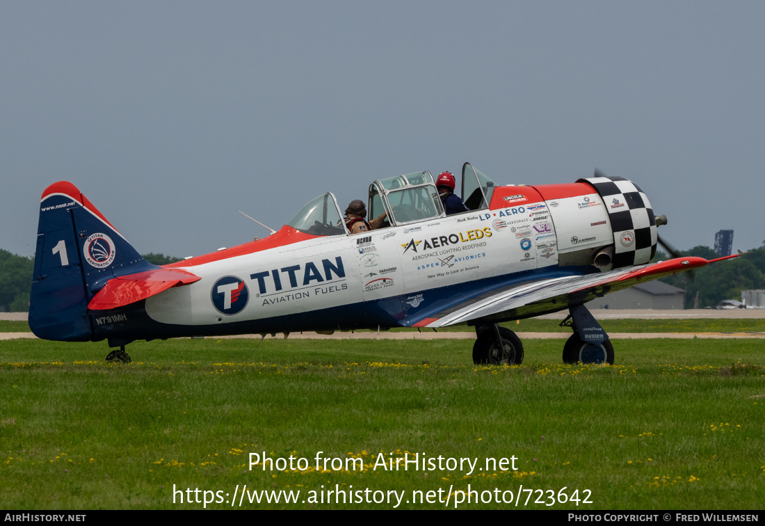 Aircraft Photo of N791MH | North American T-6G Texan | Titan Aerobatic Team | AirHistory.net #723642