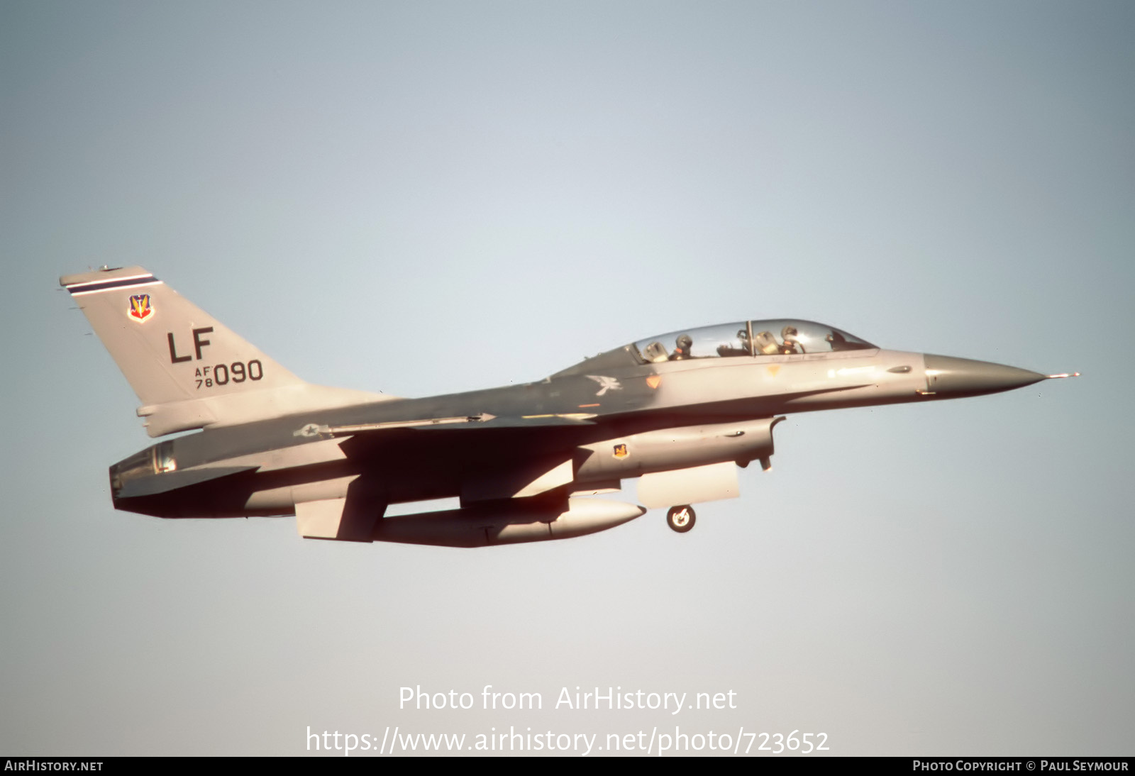 Aircraft Photo of 78-0090 / AF78-090 | General Dynamics F-16B Fighting Falcon | USA - Air Force | AirHistory.net #723652