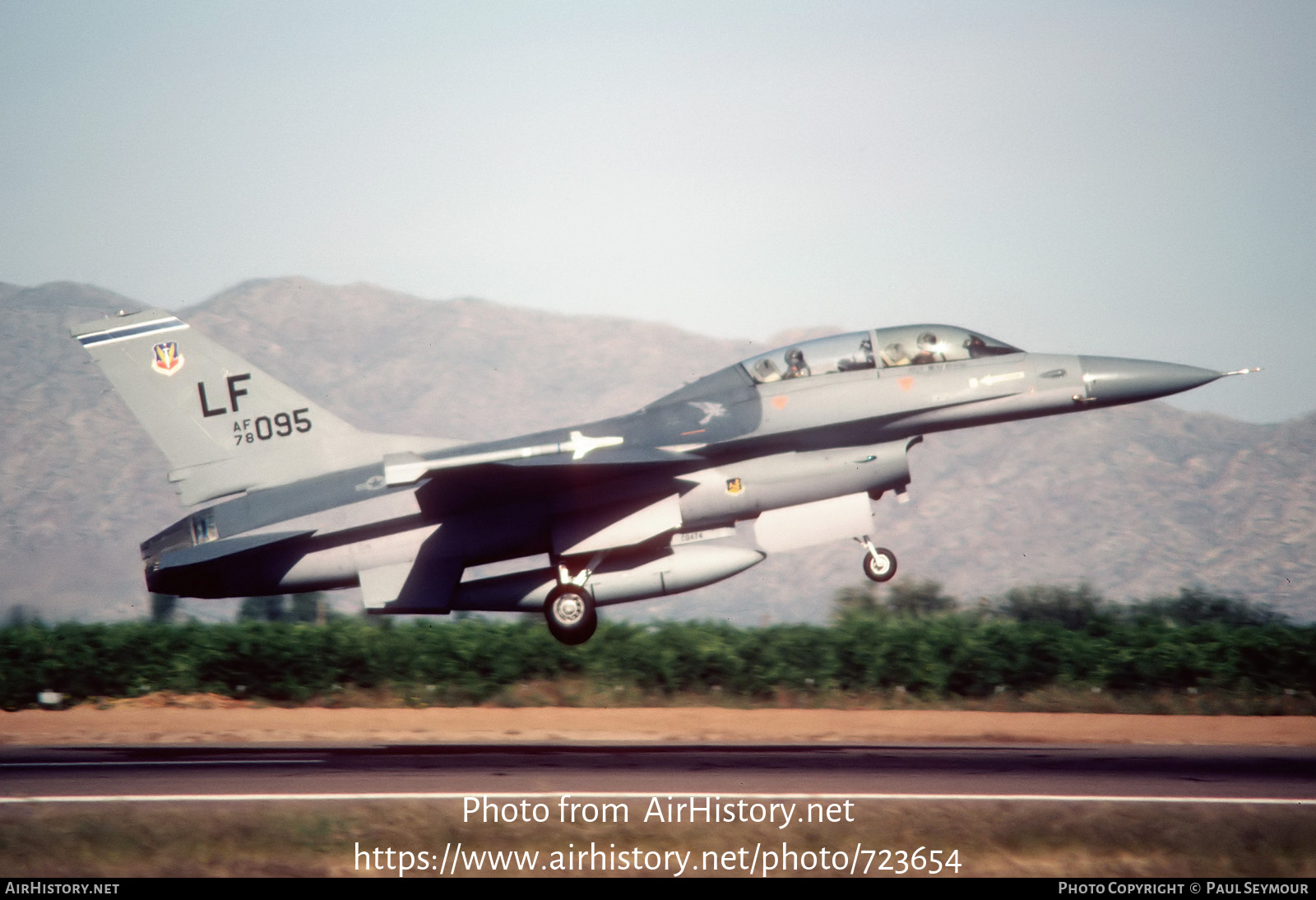 Aircraft Photo of 78-0095 / AF78-095 | General Dynamics F-16B Fighting Falcon | USA - Air Force | AirHistory.net #723654