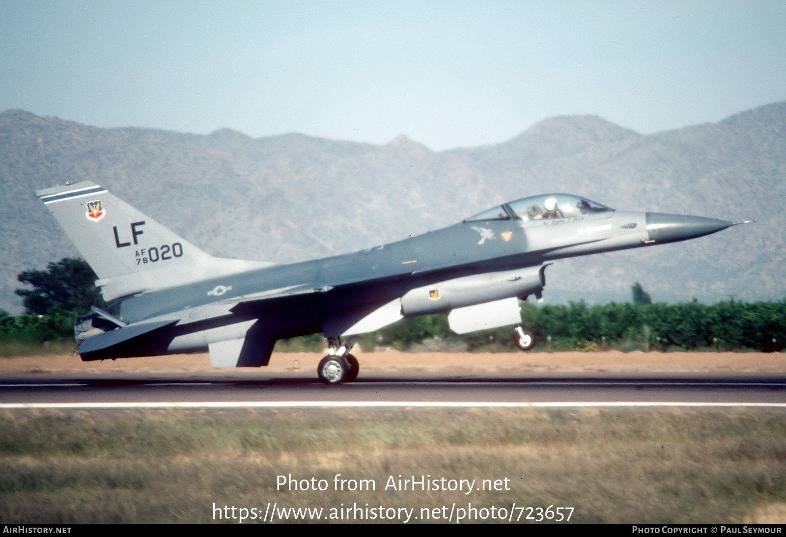 Aircraft Photo of 78-0020 / AF78-020 | General Dynamics F-16A Fighting Falcon | USA - Air Force | AirHistory.net #723657