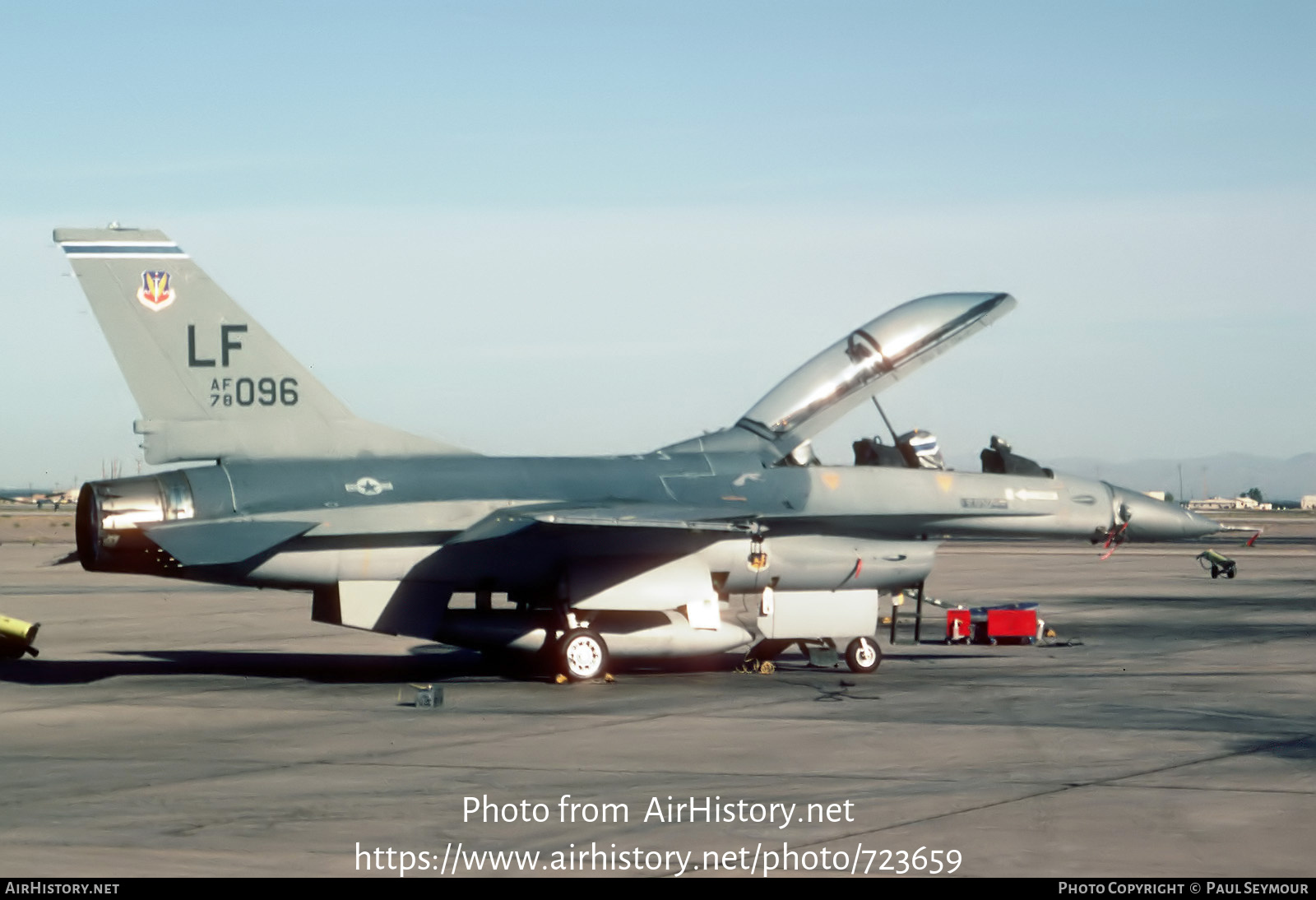 Aircraft Photo of 78-0096 / AF78-096 | General Dynamics F-16B Fighting Falcon | USA - Air Force | AirHistory.net #723659