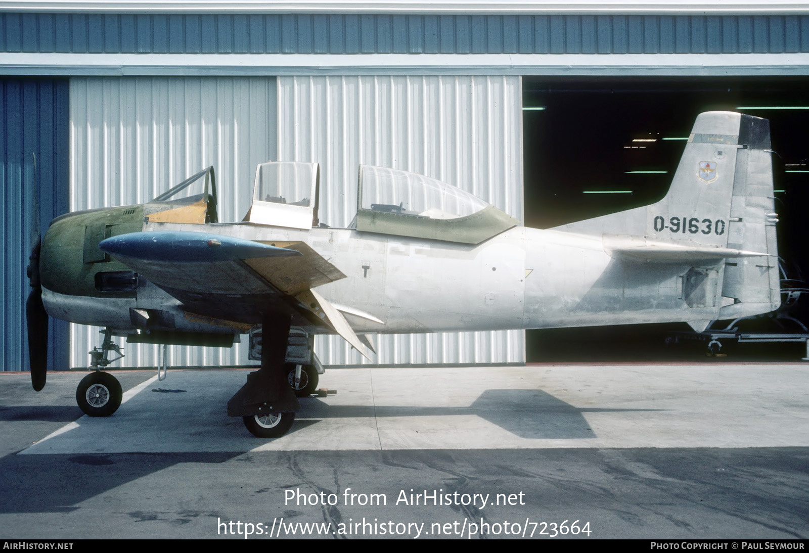 Aircraft Photo of 49-1630 / 0-91630 | North American T-28A Trojan | USA - Air Force | AirHistory.net #723664