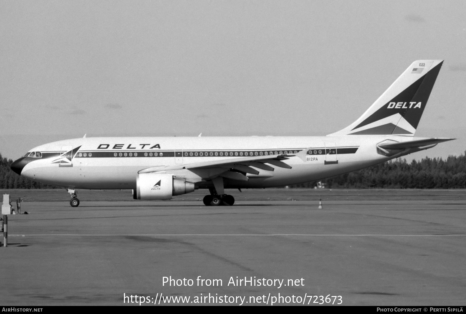 Aircraft Photo of N812PA | Airbus A310-324/ET | Delta Air Lines | AirHistory.net #723673