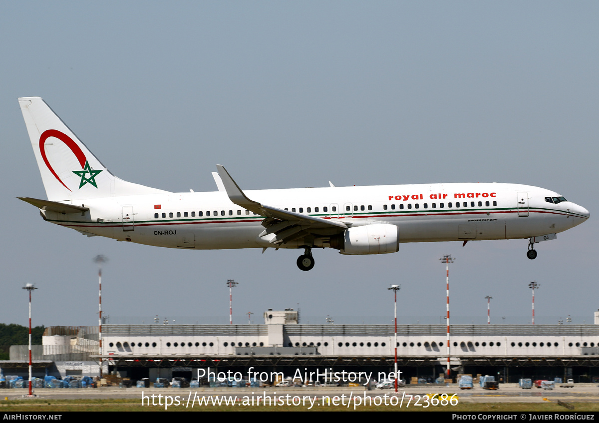 Aircraft Photo of CN-ROJ | Boeing 737-85P | Royal Air Maroc - RAM | AirHistory.net #723686