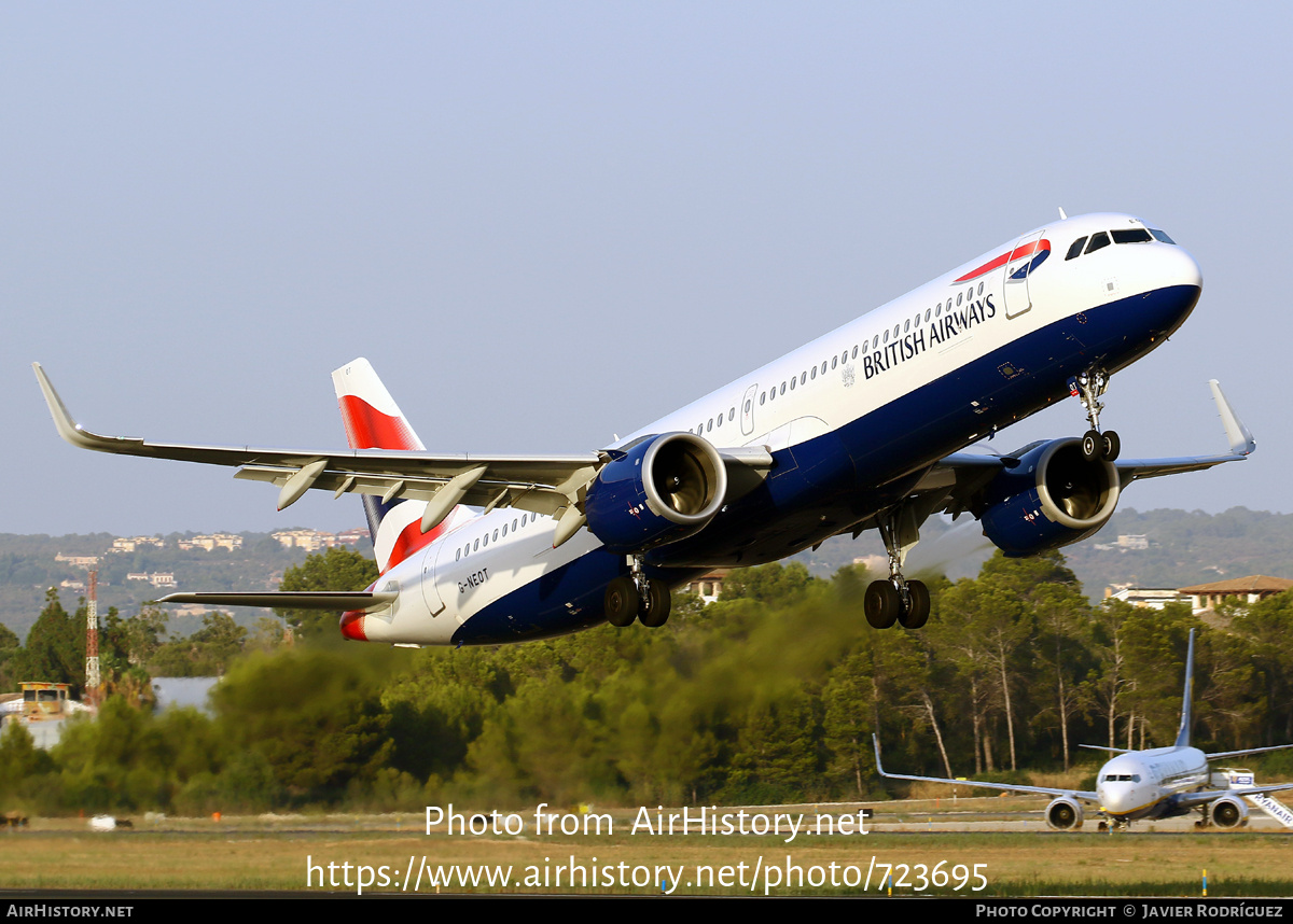 Aircraft Photo of G-NEOT | Airbus A321-251NX | British Airways | AirHistory.net #723695