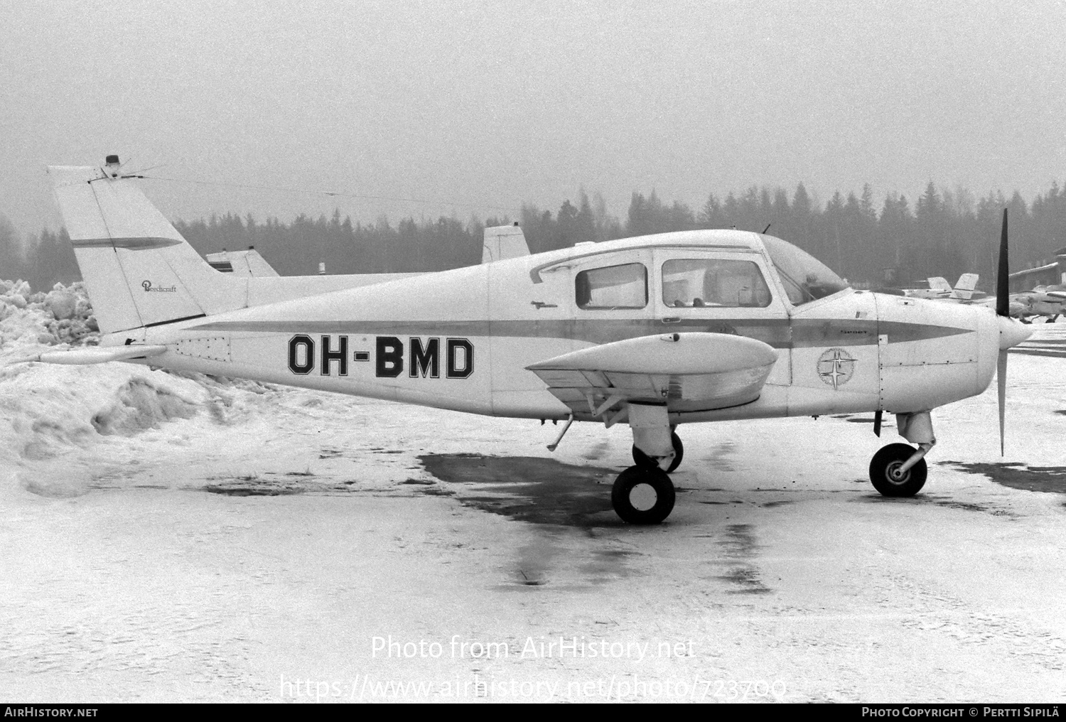 Aircraft Photo of OH-BMD | Beech A23-19 Musketeer Sport III | AirHistory.net #723700