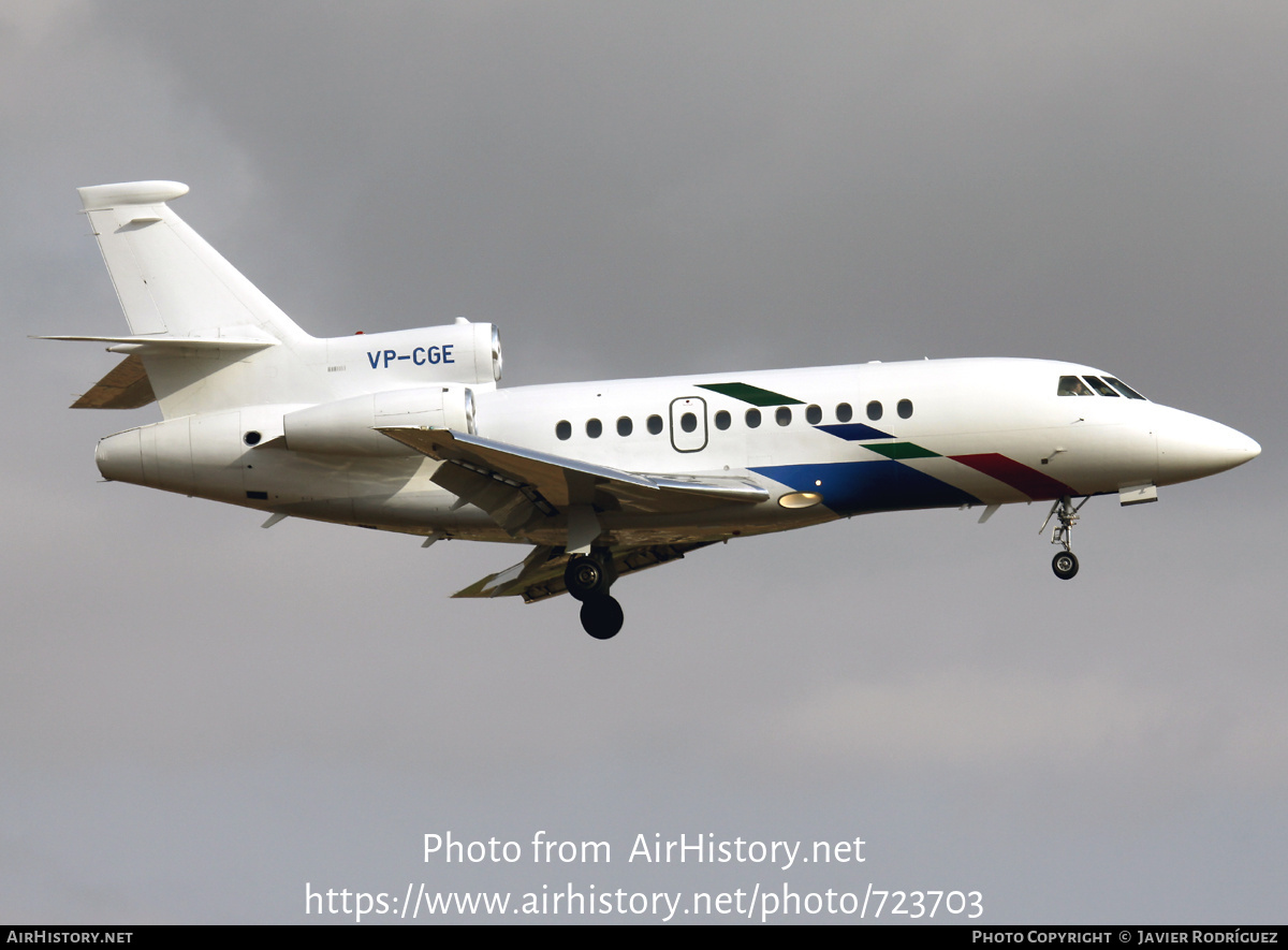 Aircraft Photo of VP-CGE | Dassault Falcon 900EX | AirHistory.net #723703