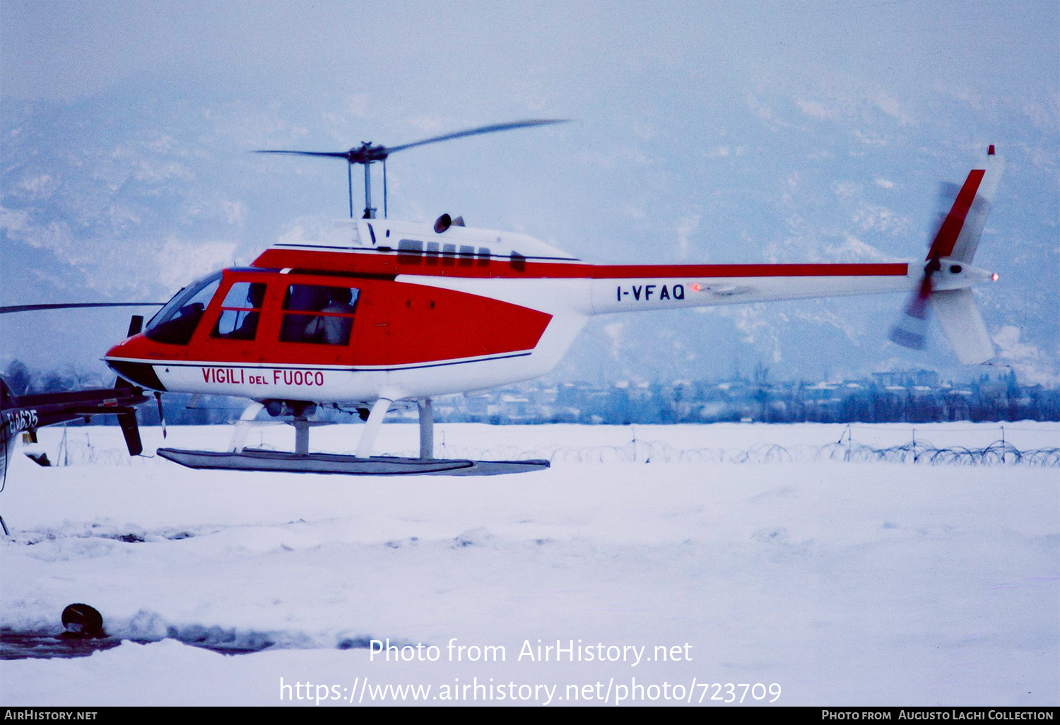 Aircraft Photo of I-VFAQ | Agusta AB-206B Jetranger III | Italy - Vigili del Fuoco | AirHistory.net #723709