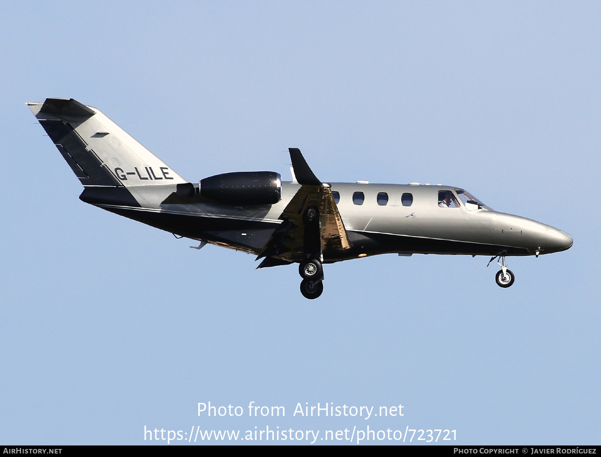 Aircraft Photo of G-LILE | Cessna 525 CitationJet CJ1 | AirHistory.net #723721