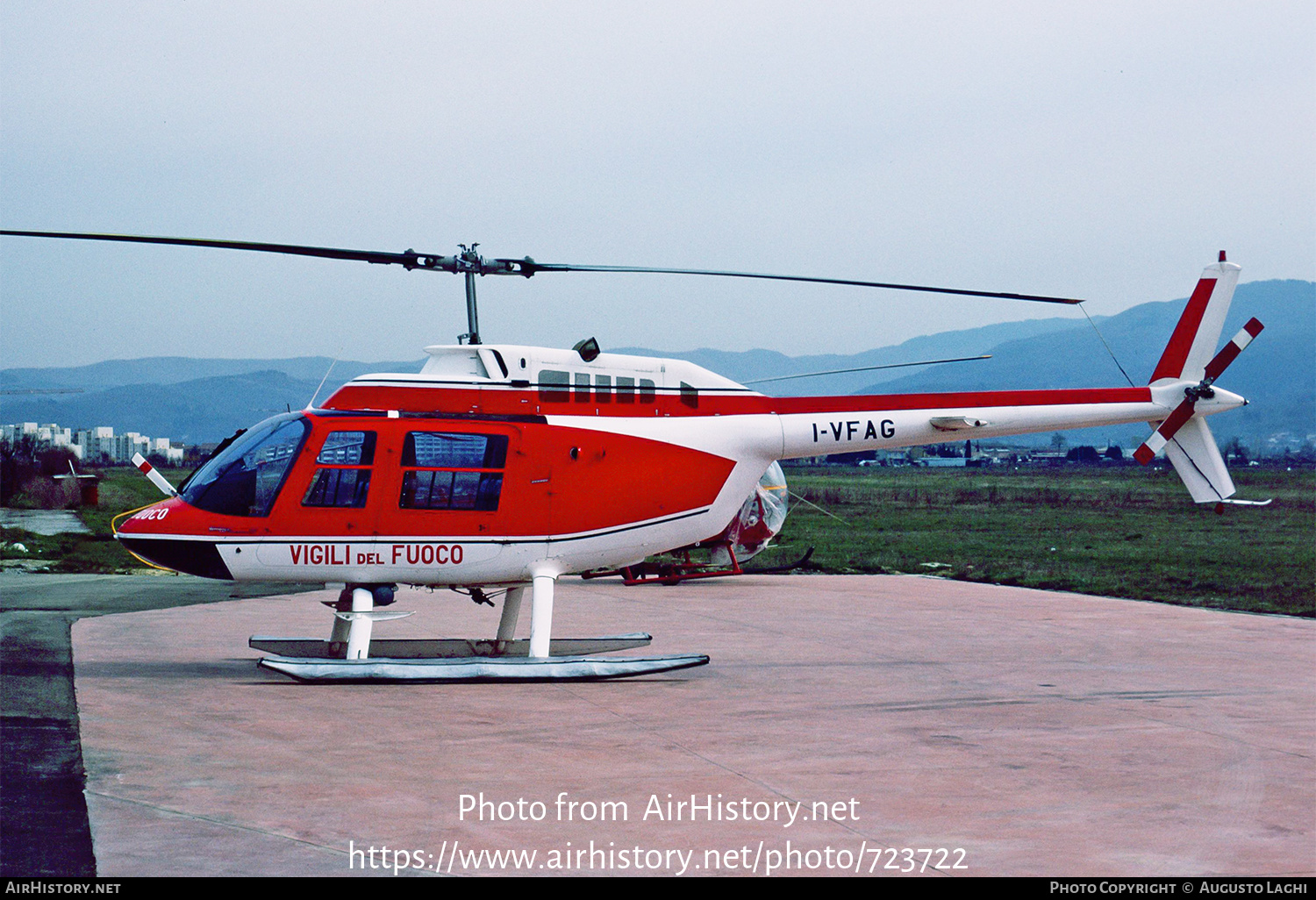 Aircraft Photo of I-VFAG | Agusta AB-206B Jetranger III | Italy - Vigili del Fuoco | AirHistory.net #723722