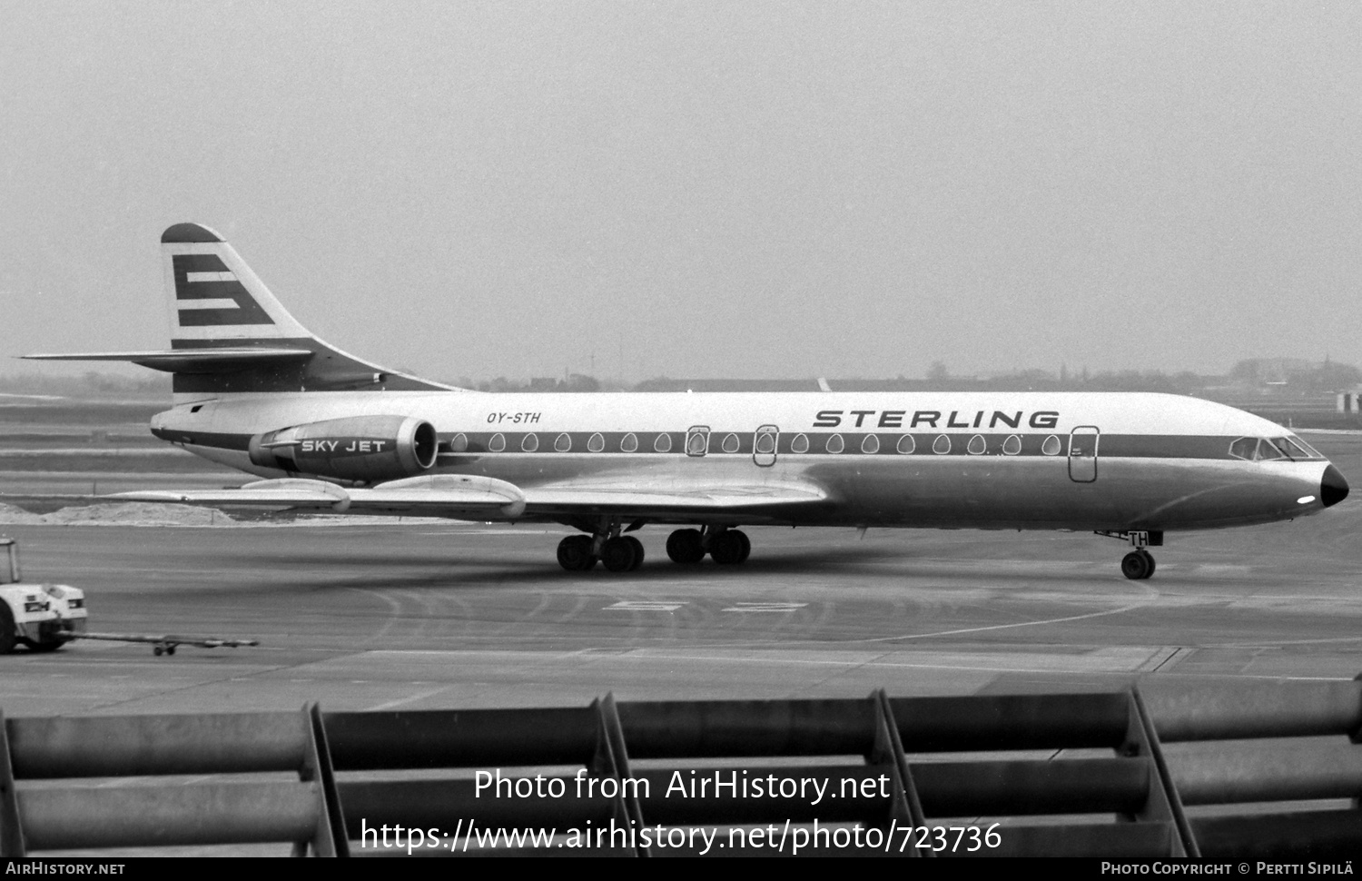 Aircraft Photo of OY-STH | Sud SE-210 Caravelle 10B3 Super B | Sterling Airways | AirHistory.net #723736