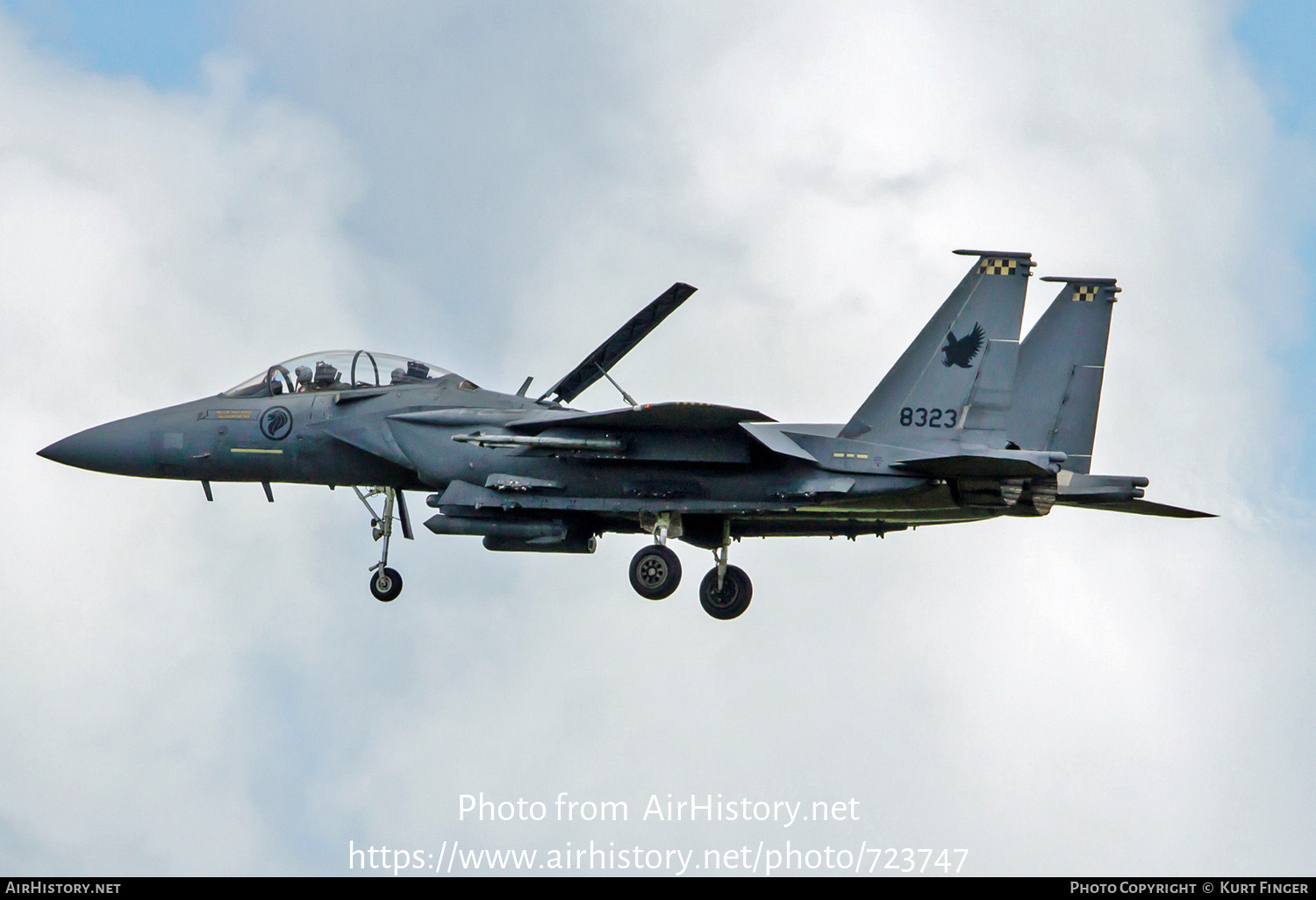 Aircraft Photo of 8323 | Boeing F-15SG Strike Eagle | Singapore - Air Force | AirHistory.net #723747